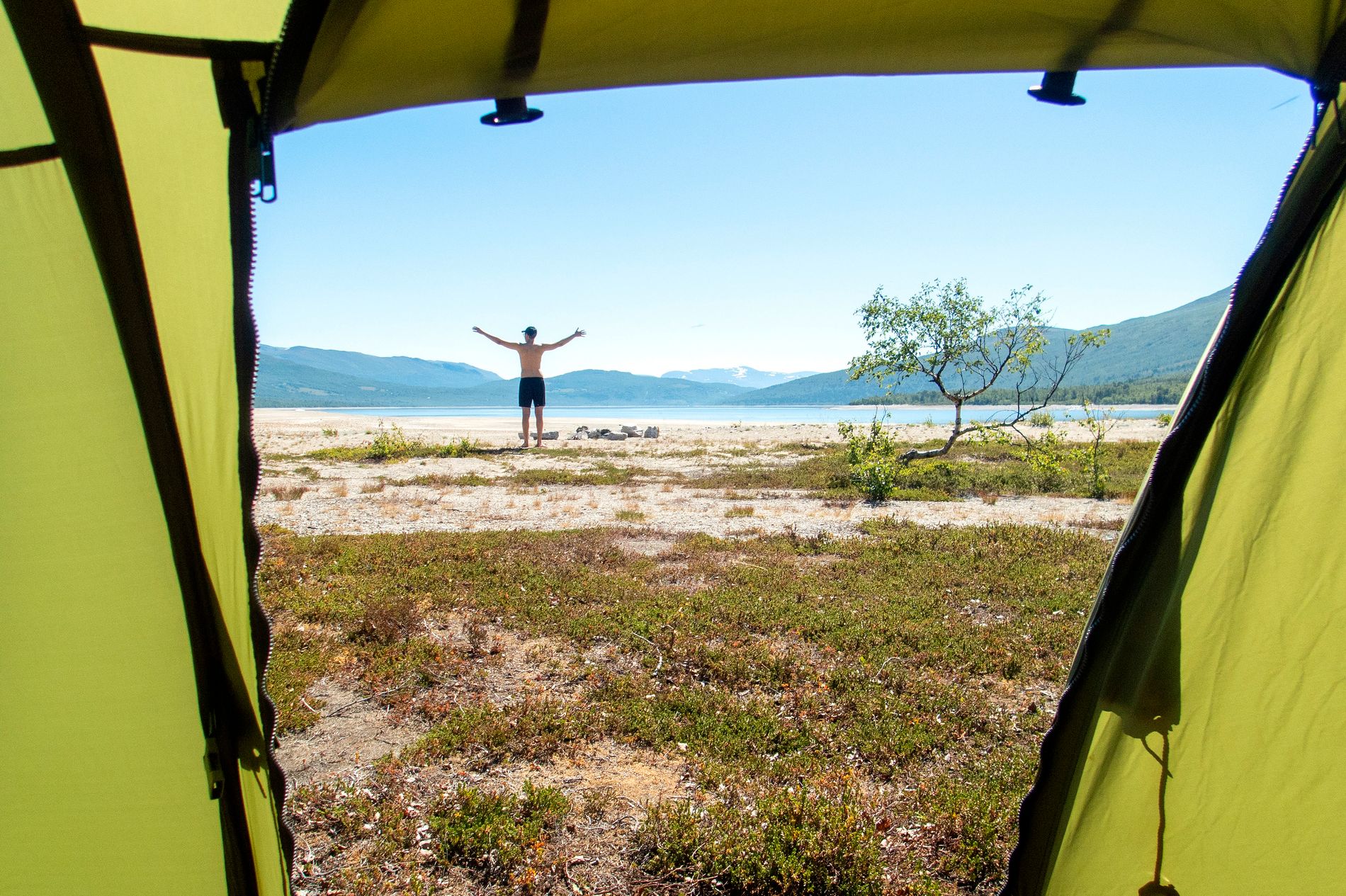 I Norge har campingrelaterte spillelister opplevd en strømmeøkning på 30 prosent, melder Spotify.