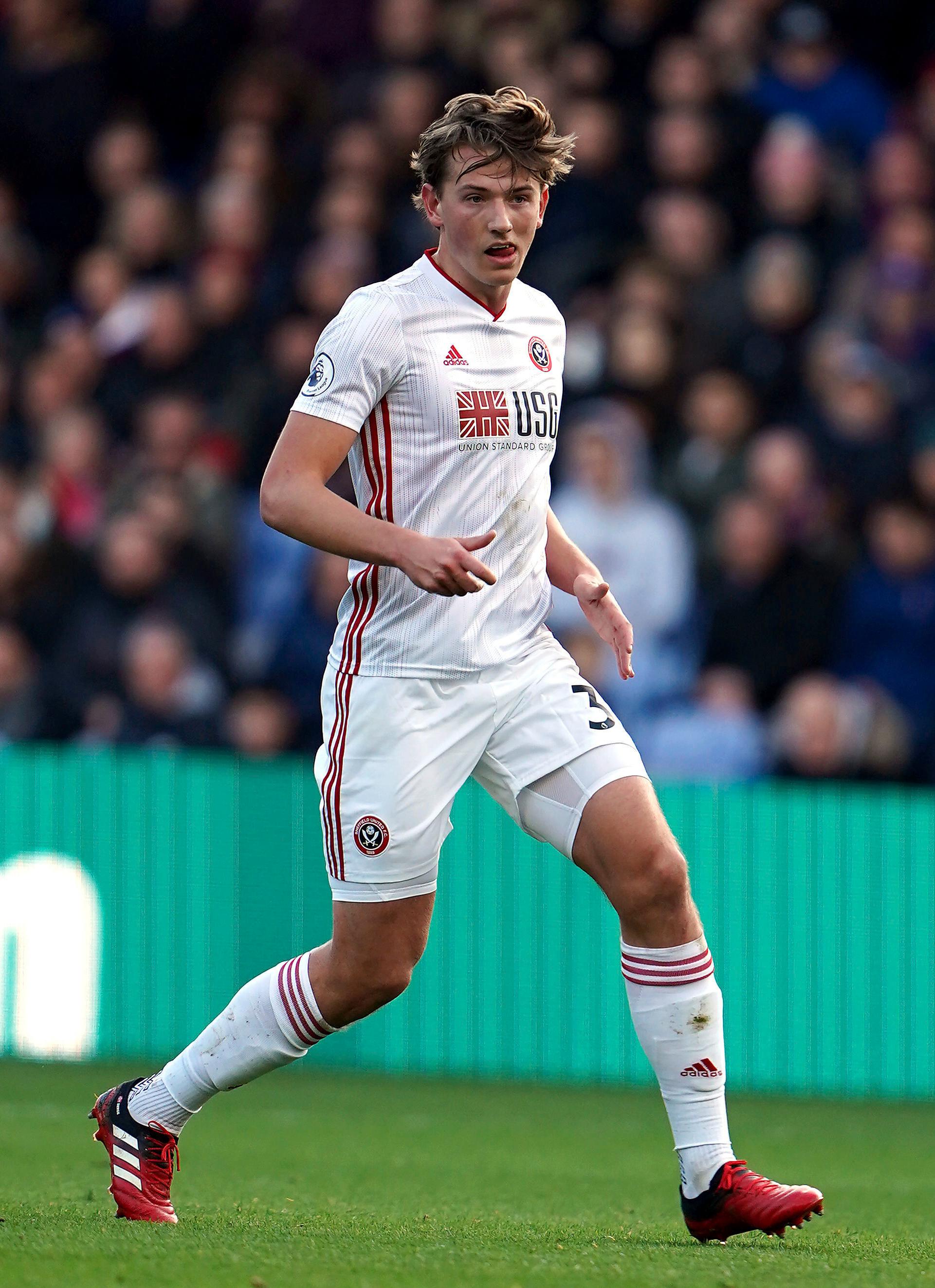 Sander Berge debuterte for Sheffield United lørdag ettermiddag.