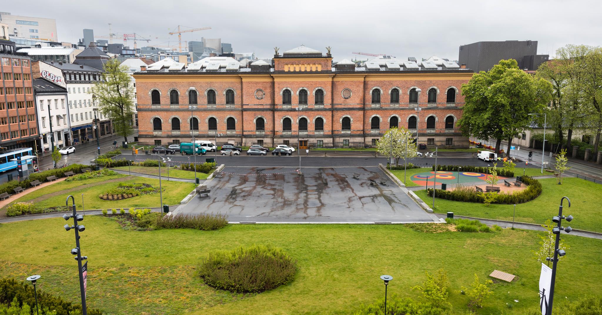 Hva skjer egentlig med det gamle museumsbygget på Tullinløkka i Oslo? Planene er uvisse.