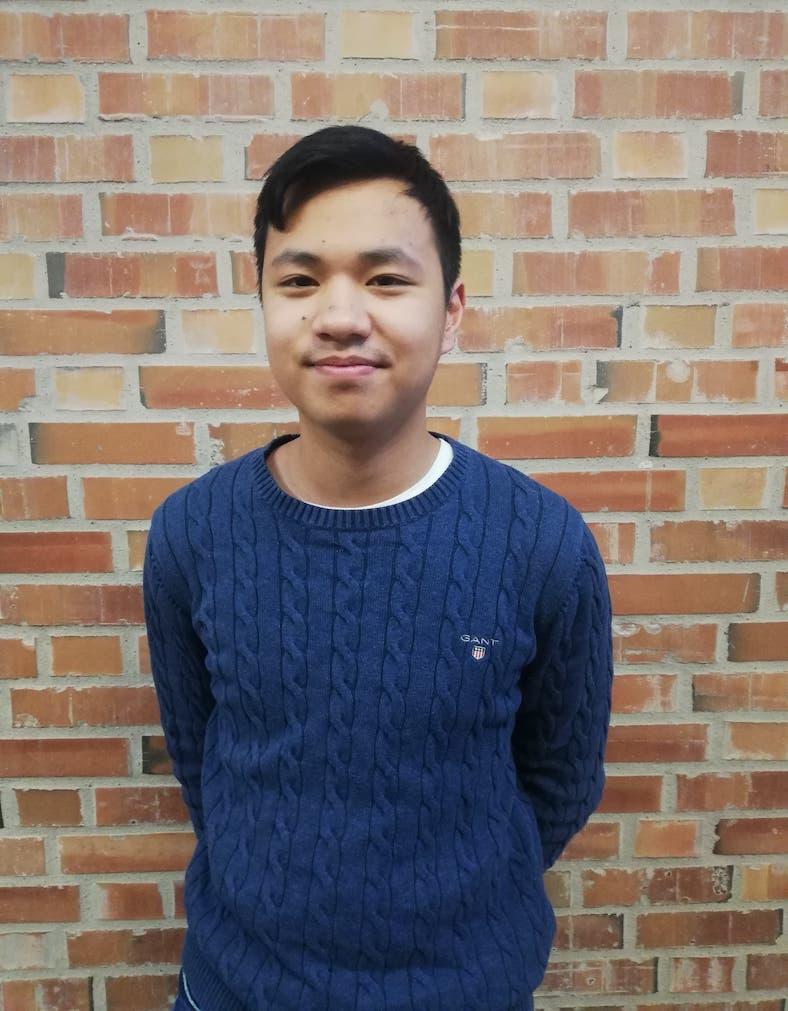 Nhan Kien Nguyen Huynh (19), 1. nestformann i Vestfold og Telemark FpU.