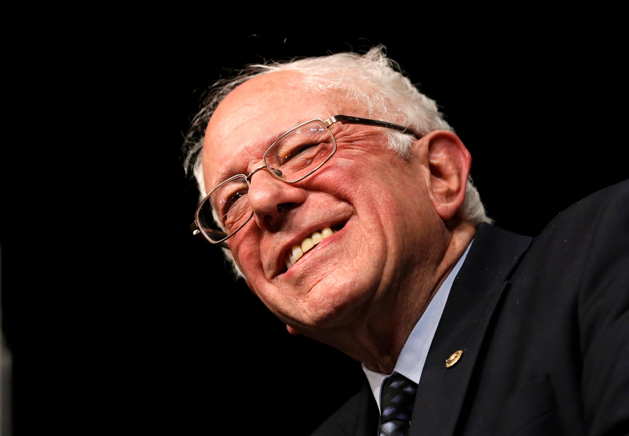 Bernie Sanders hadde god grunn til å smile etter valgresultatet i Michigan på tirsdag.