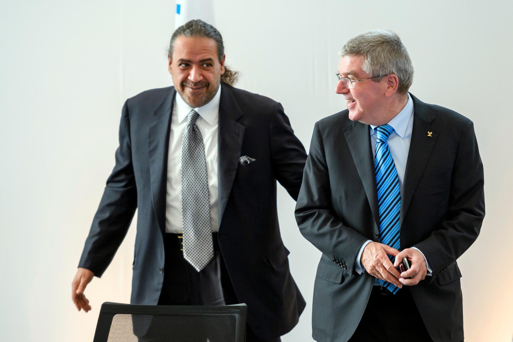  Sjeik Ahmad al-Sabah fikk mye av æren for at Thomas Bach ble president i IOC.
