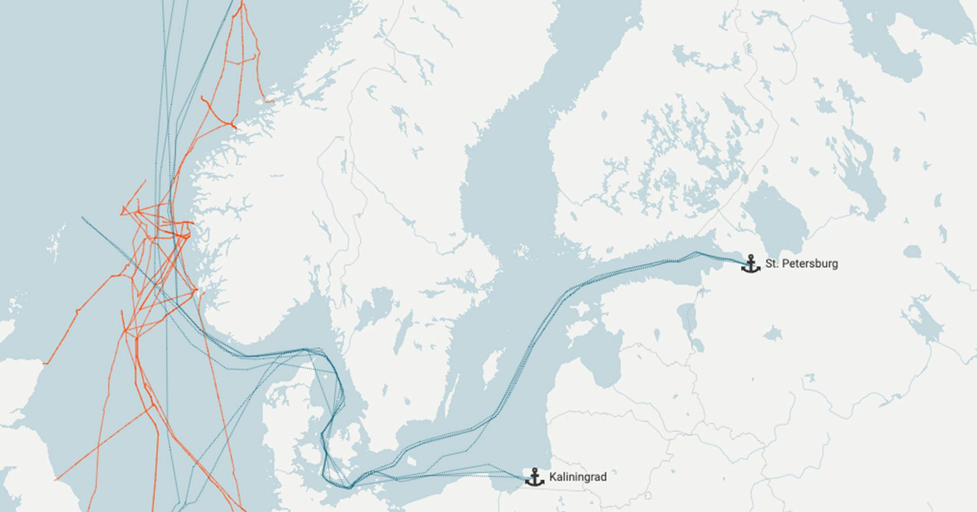 Des “navires de recherche” russes sillonnent les côtes norvégiennes depuis cet été : – Inquiétude croissante