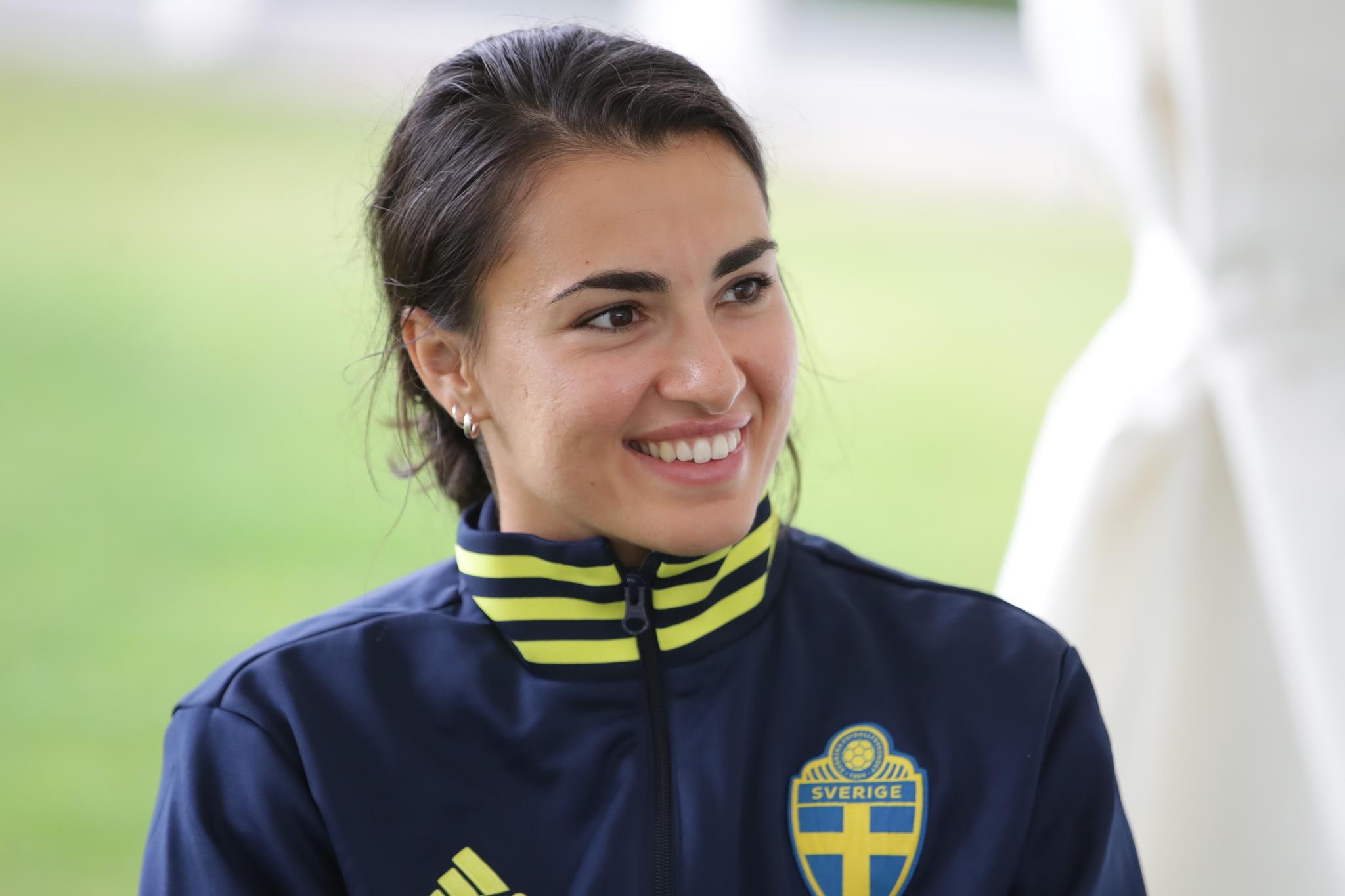 KEEPER: Svenske Zecira Musovic foran OL i Japan i fjor sommer. 