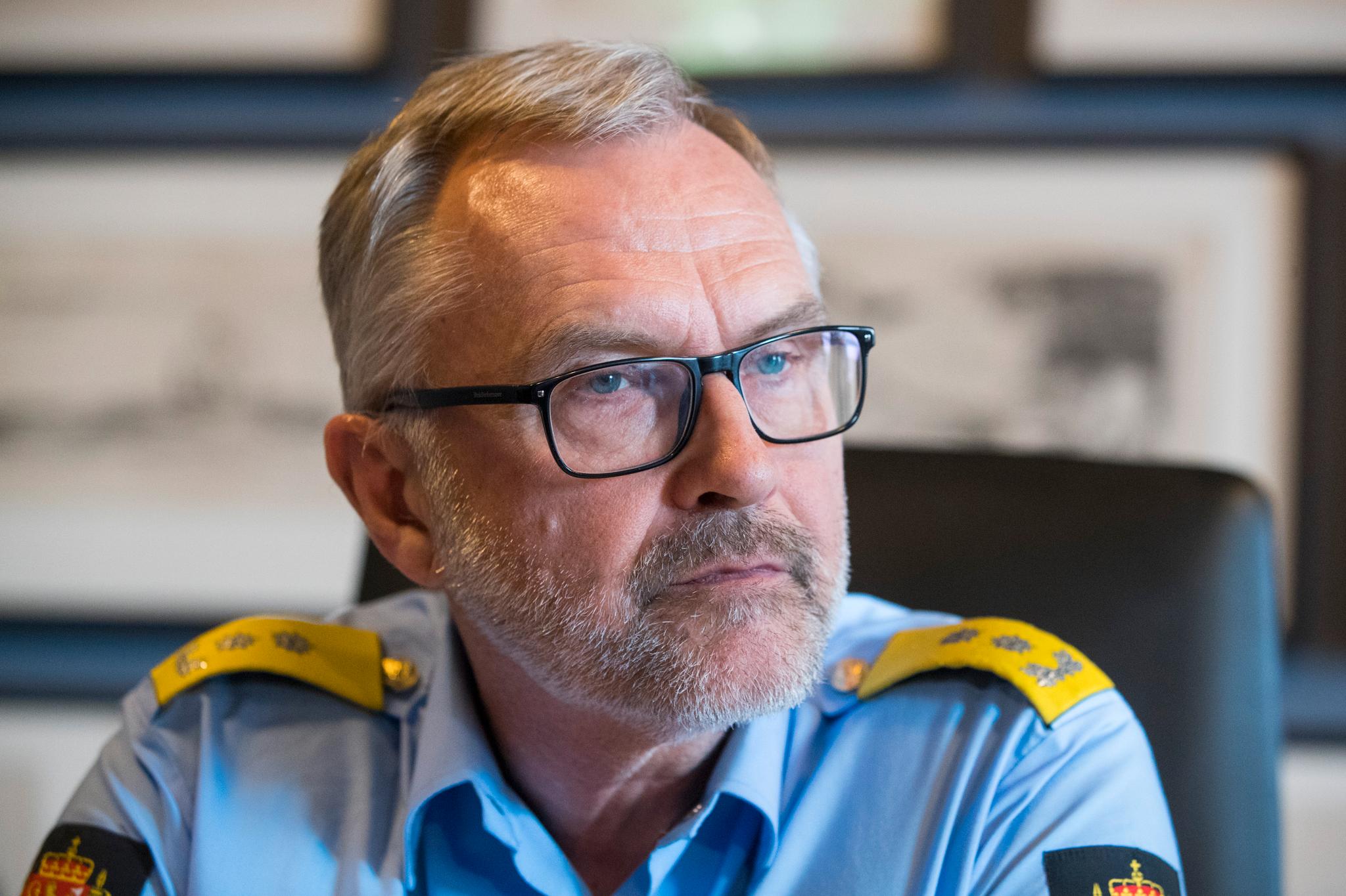 Hans Sverre Sjøvold, politimester i Oslo politidistrikt kaller økningen i anmeldte lovbrudd blant unge under 18 år for stor. 