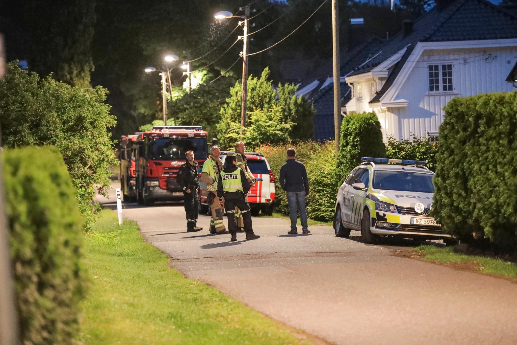 Natt til søndag rykket brannvesen og politi i Sandefjord ut til ordførerens hus. 