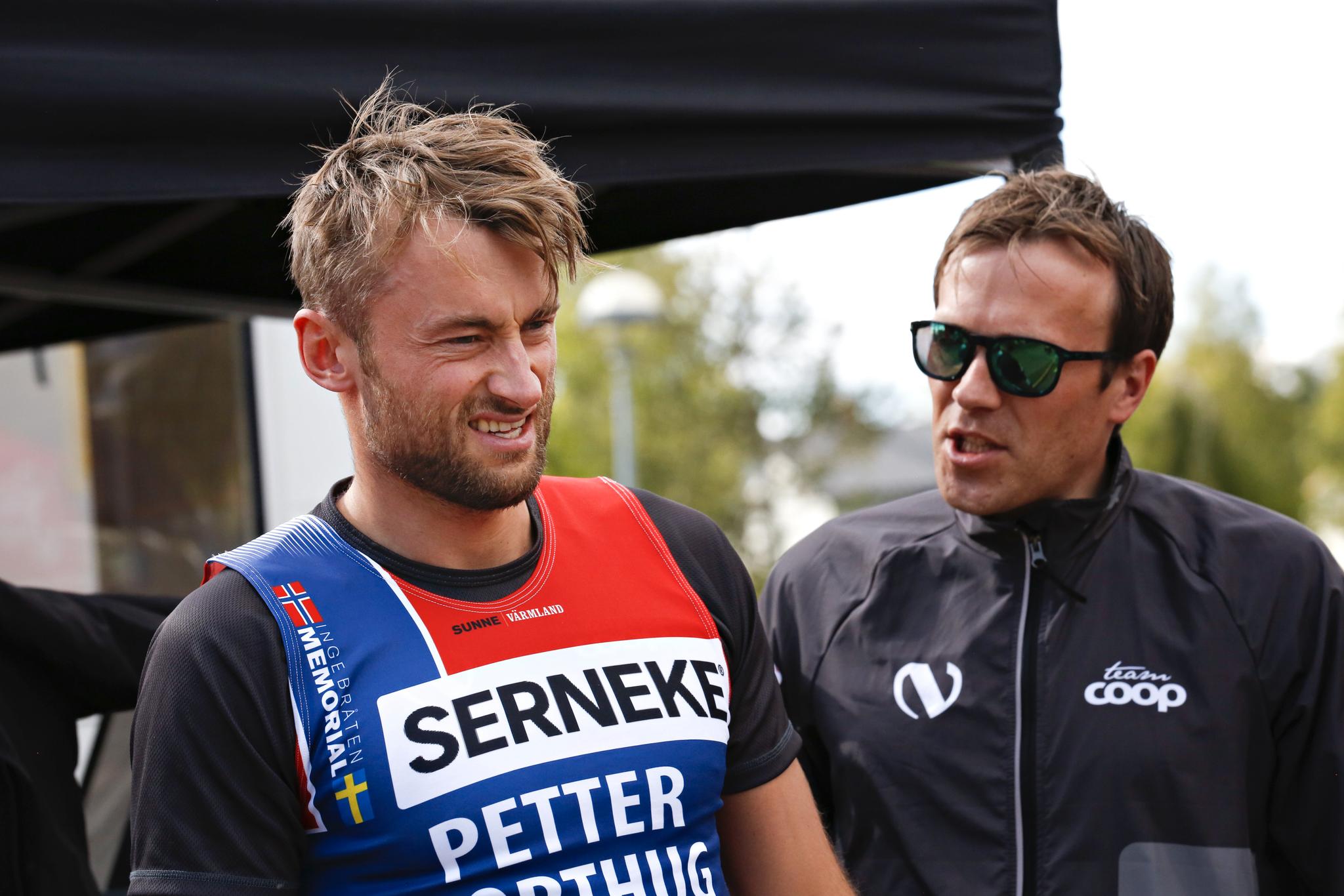 Superteam: Stig Rune Kveen (til høyre) har hatt stor suksess som trener for Petter Northug. 