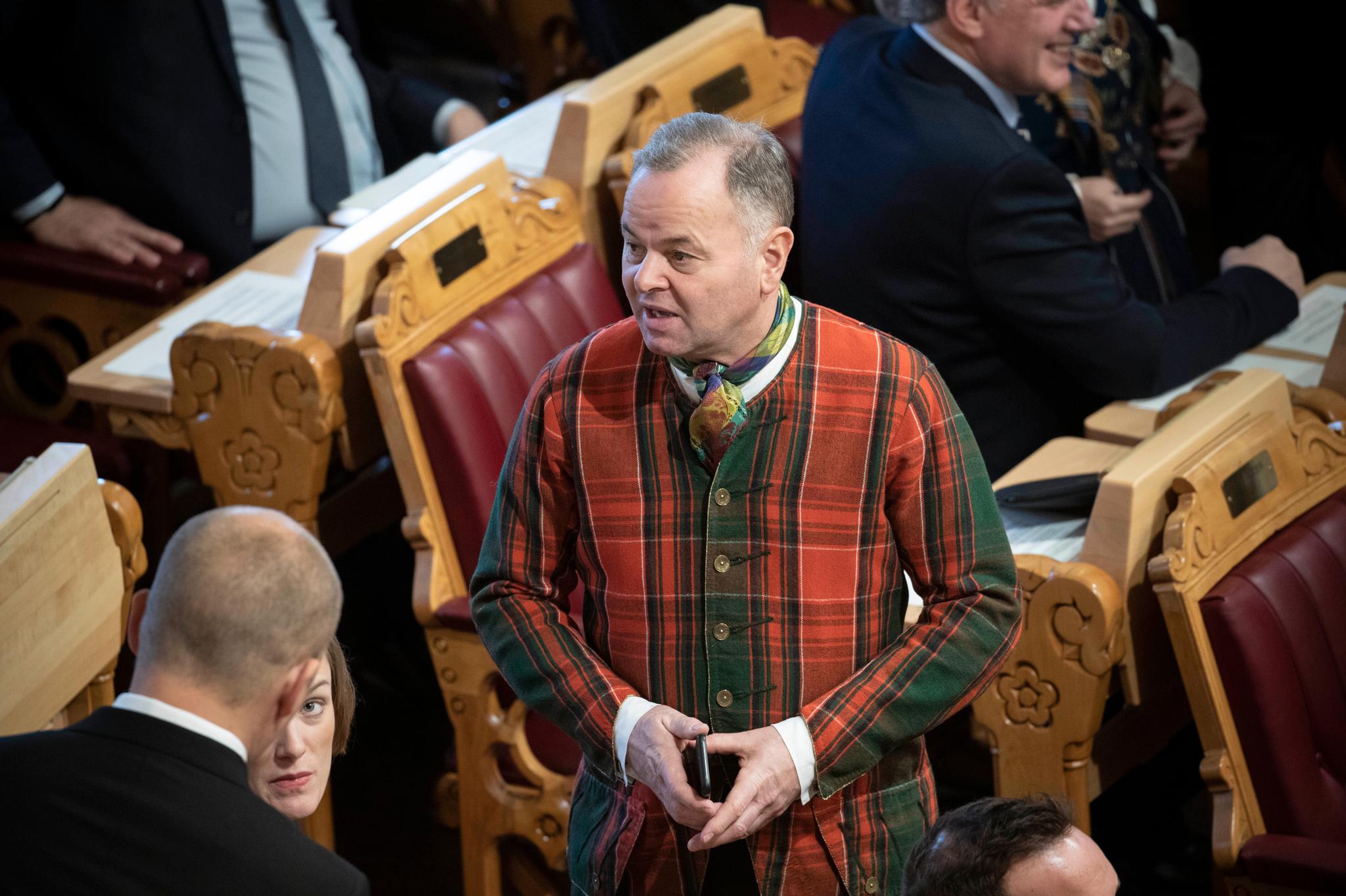 Tidligere stortingspresident Olemic Thommessen forlater Stortinget fra og med høsten 2021.