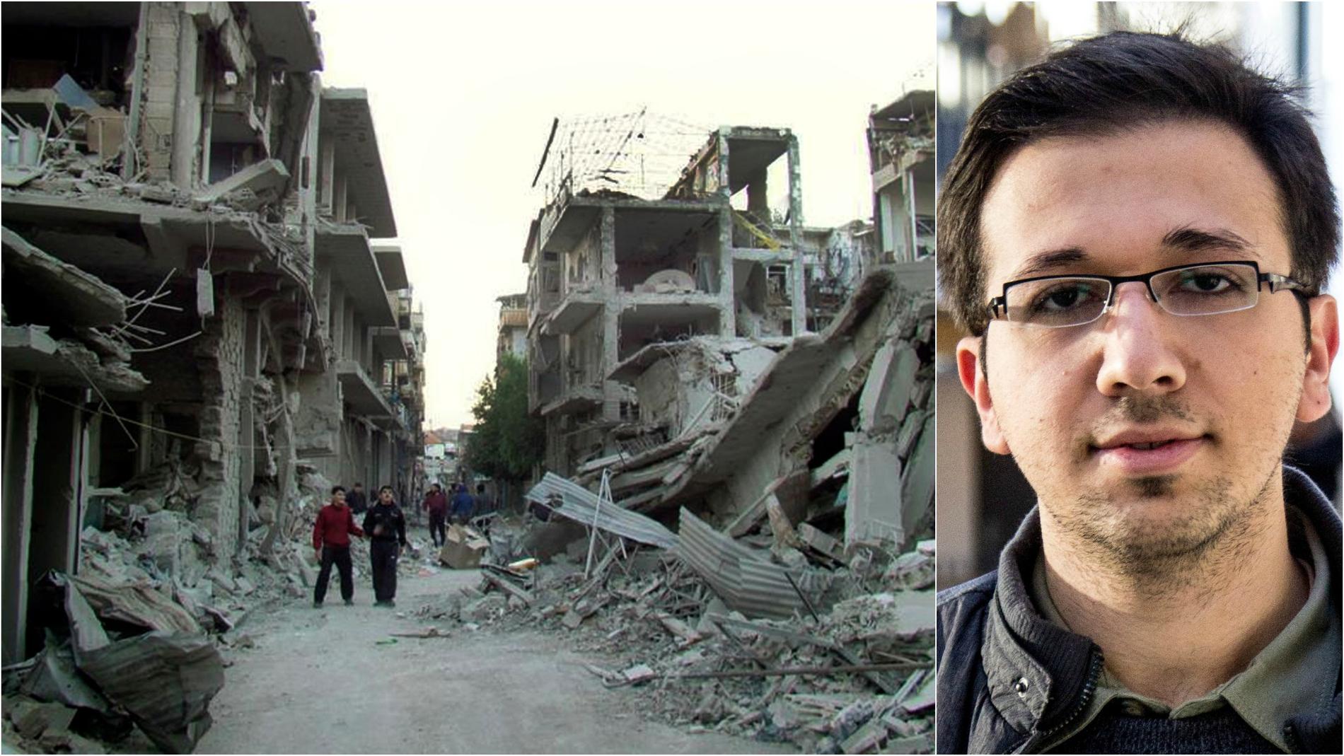 Nour Horani flyktet fra krigen i Syria. Bildet til venstre er fra hjembyen Homs. Foto: Privat / NTB Scanpix.