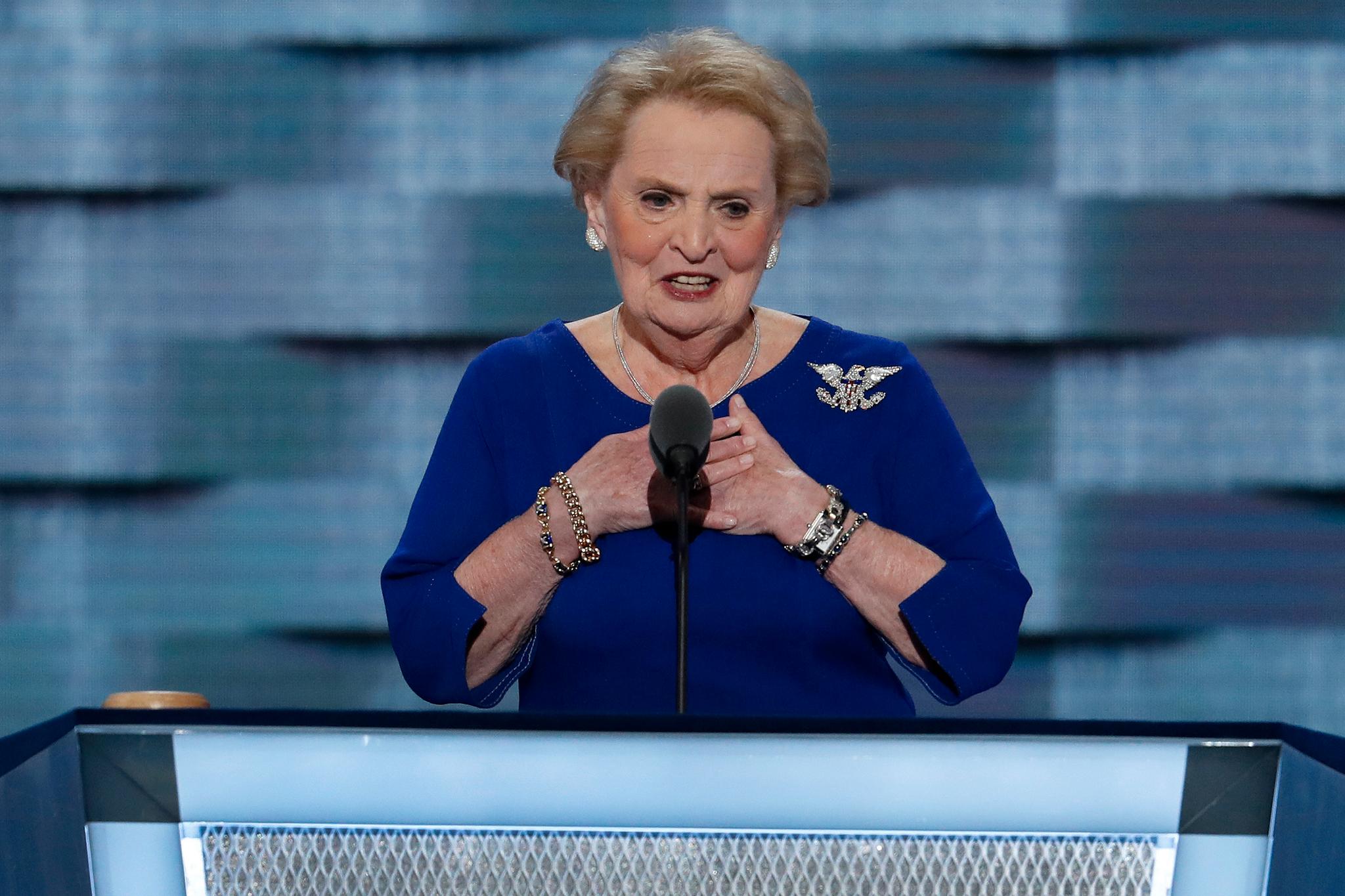 Former United States Secretary of State Madeleine Albright has died