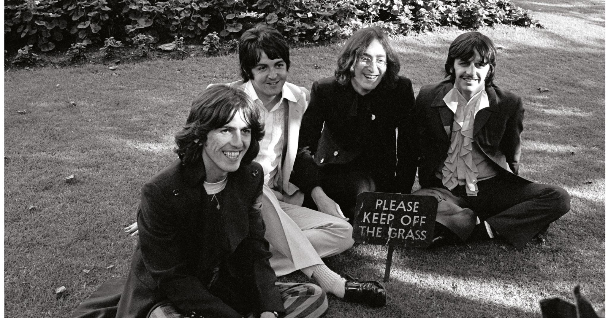 George Harrison, Paul McCartney, John Lennon og Ringo Starr (f.v.) i 1968, året de ga ut sitt niende studioalbum «The Beatles (White Album)».