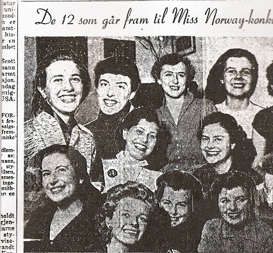 Den f rste Miss Bergen Den f rste Miss Bergen