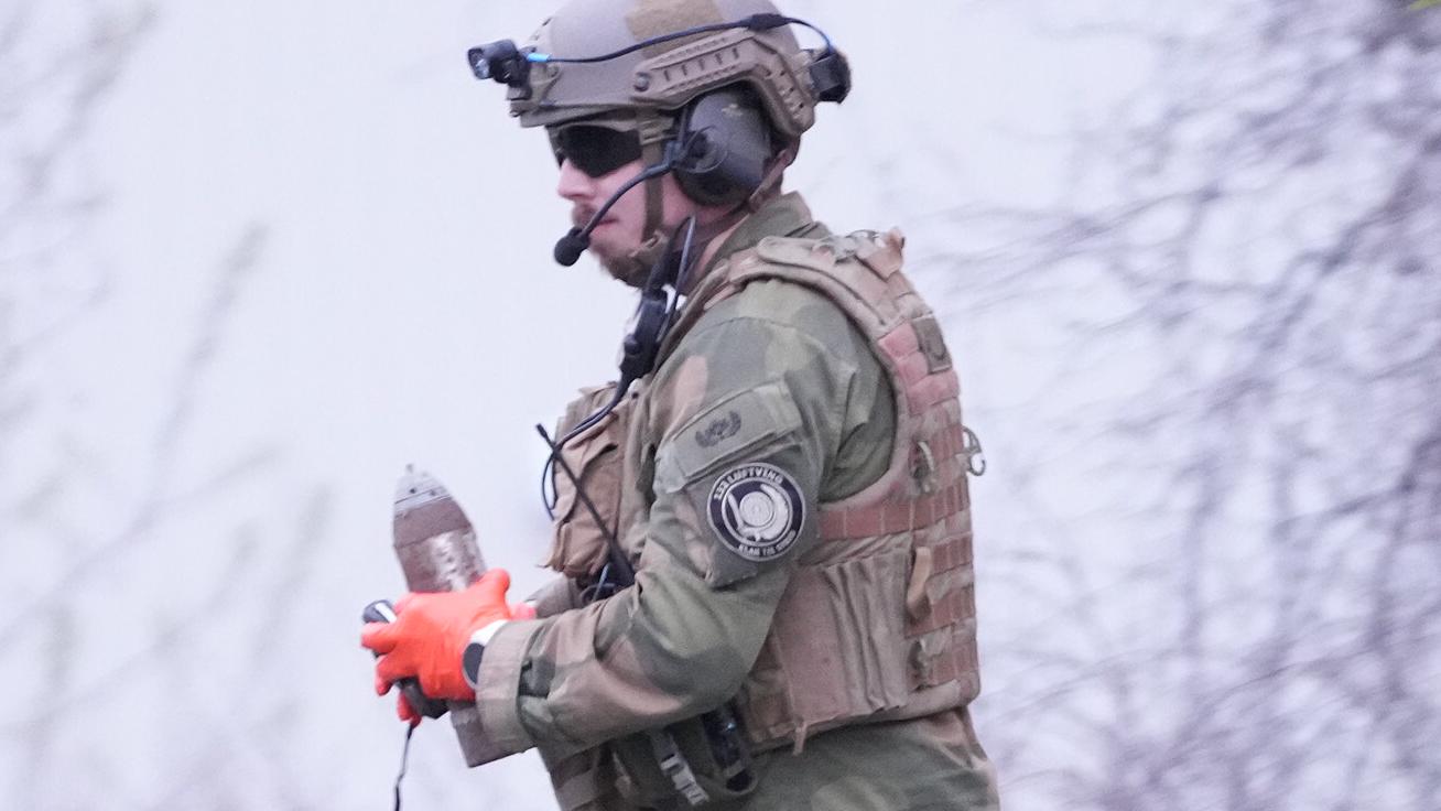 Forsvaret har fjernet granaten fra boligfelt i Trondheim