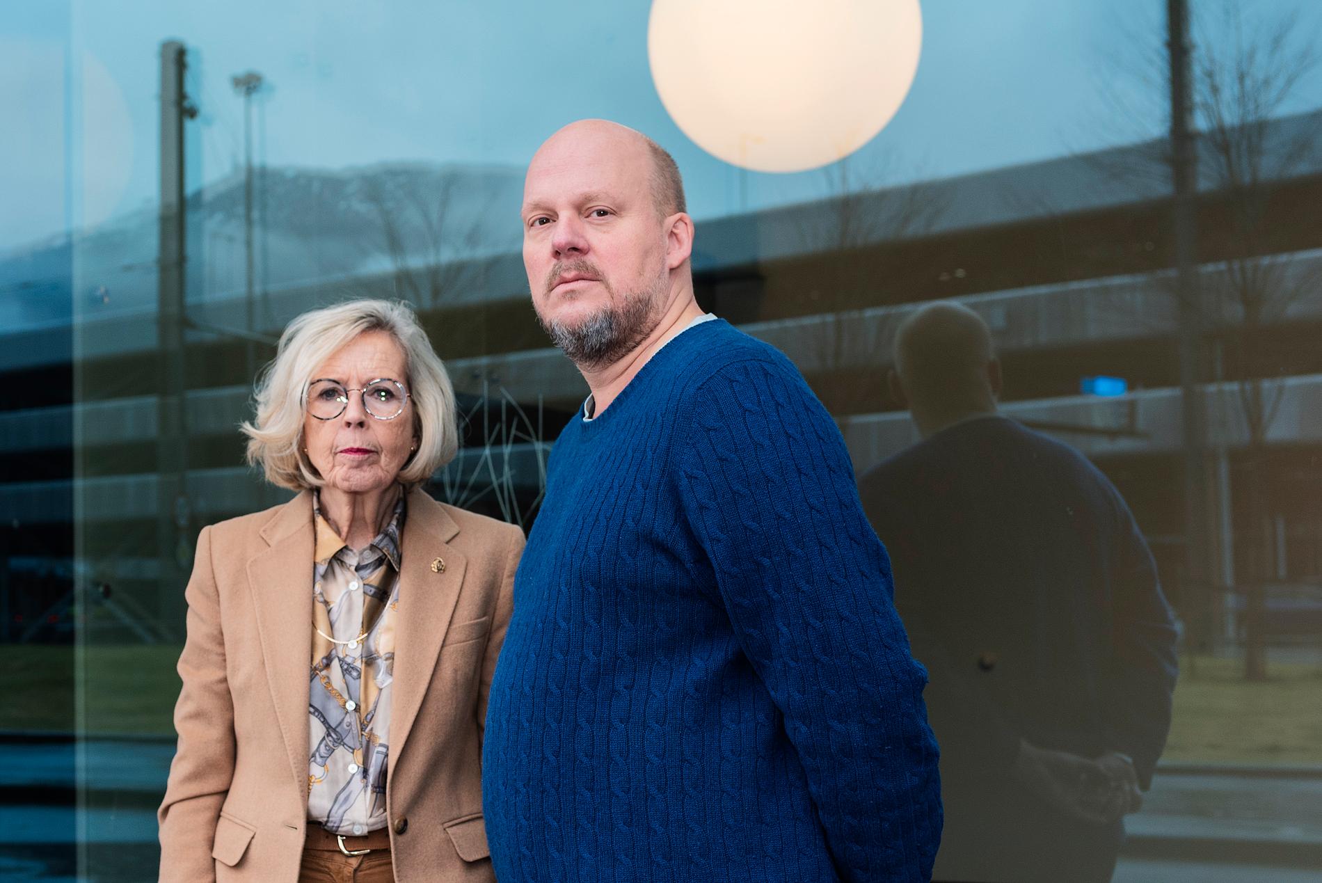 Styreleiar Anne-Grete Strøm-Erichsen og direktør Petter Snare ved Kode har ein stor jobb framfor seg. 