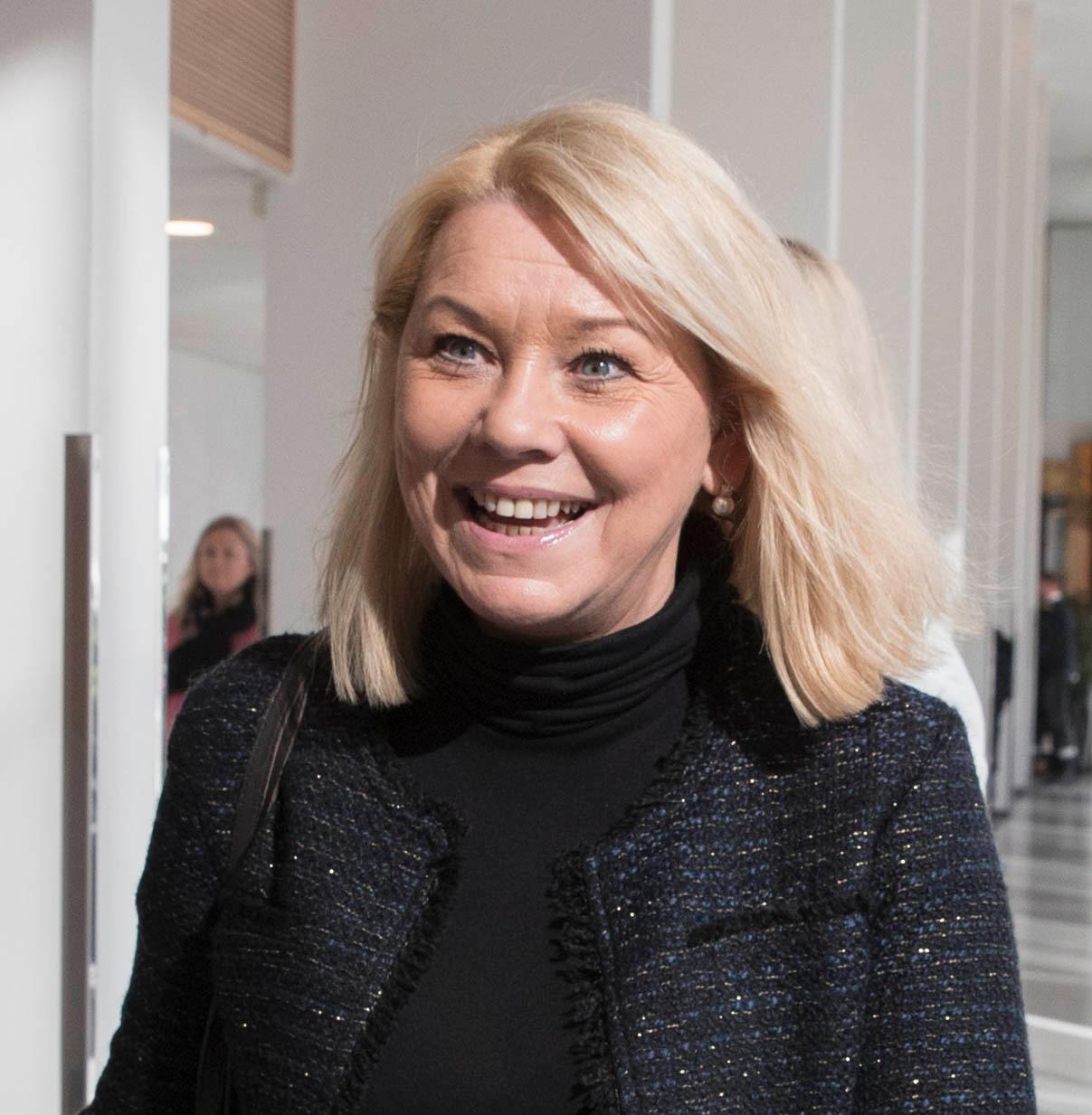 NAVNESJEF: Kommunalminister Monica Mæland foreslår at det nye fylket skal hete «Vestland». Navnet blir etter alt å dømme vedtatt av Stortinget før sommeren.