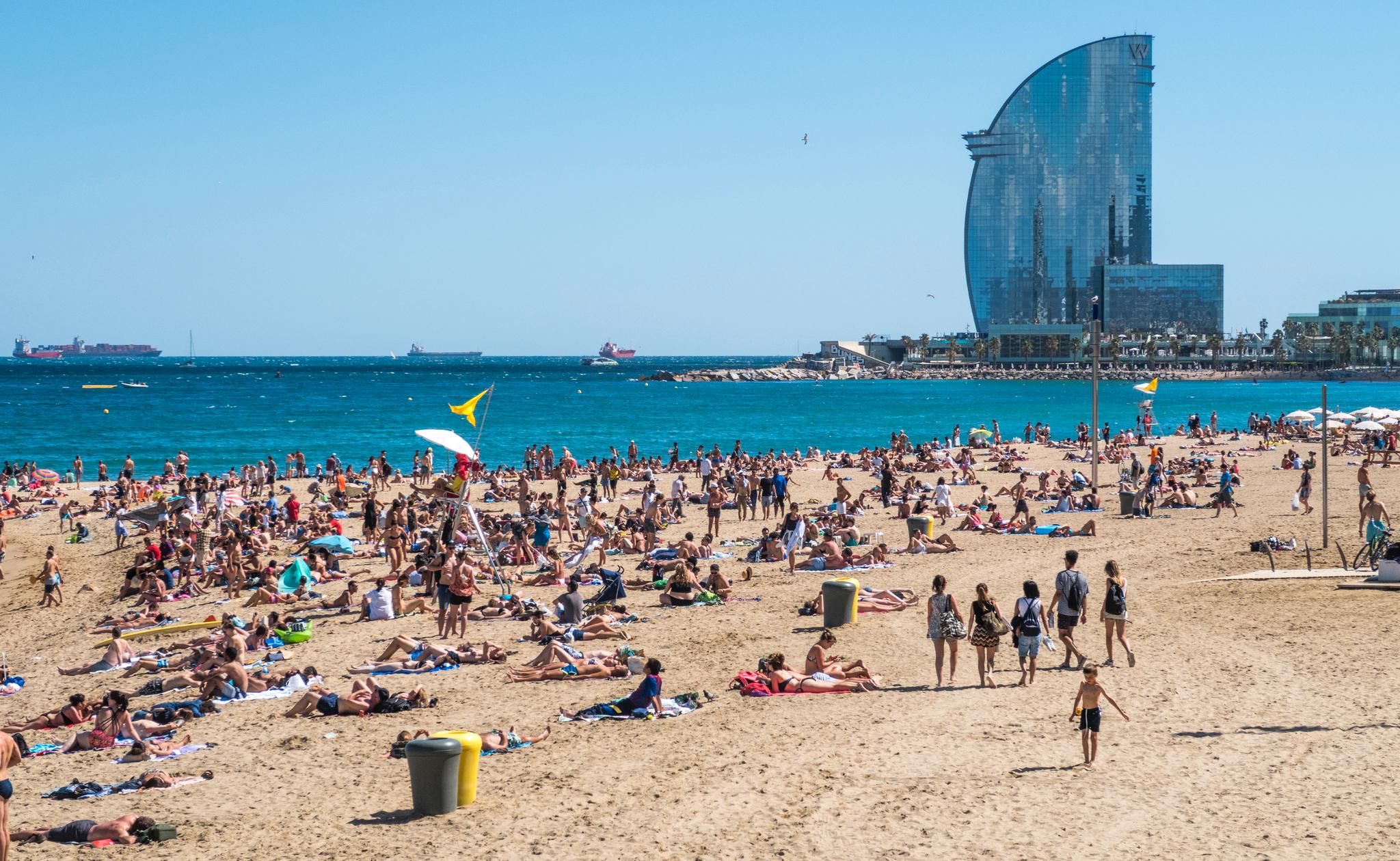 Det har vært en økning i antall ran i feriefavoritten Barcelona. 1,6 millioner mennesker bor i den spanske storbyen, og tiltrekker seg 14 millioner utenlandske turister hvert år. Foto: Halvard Alvik / NTB scanpix
