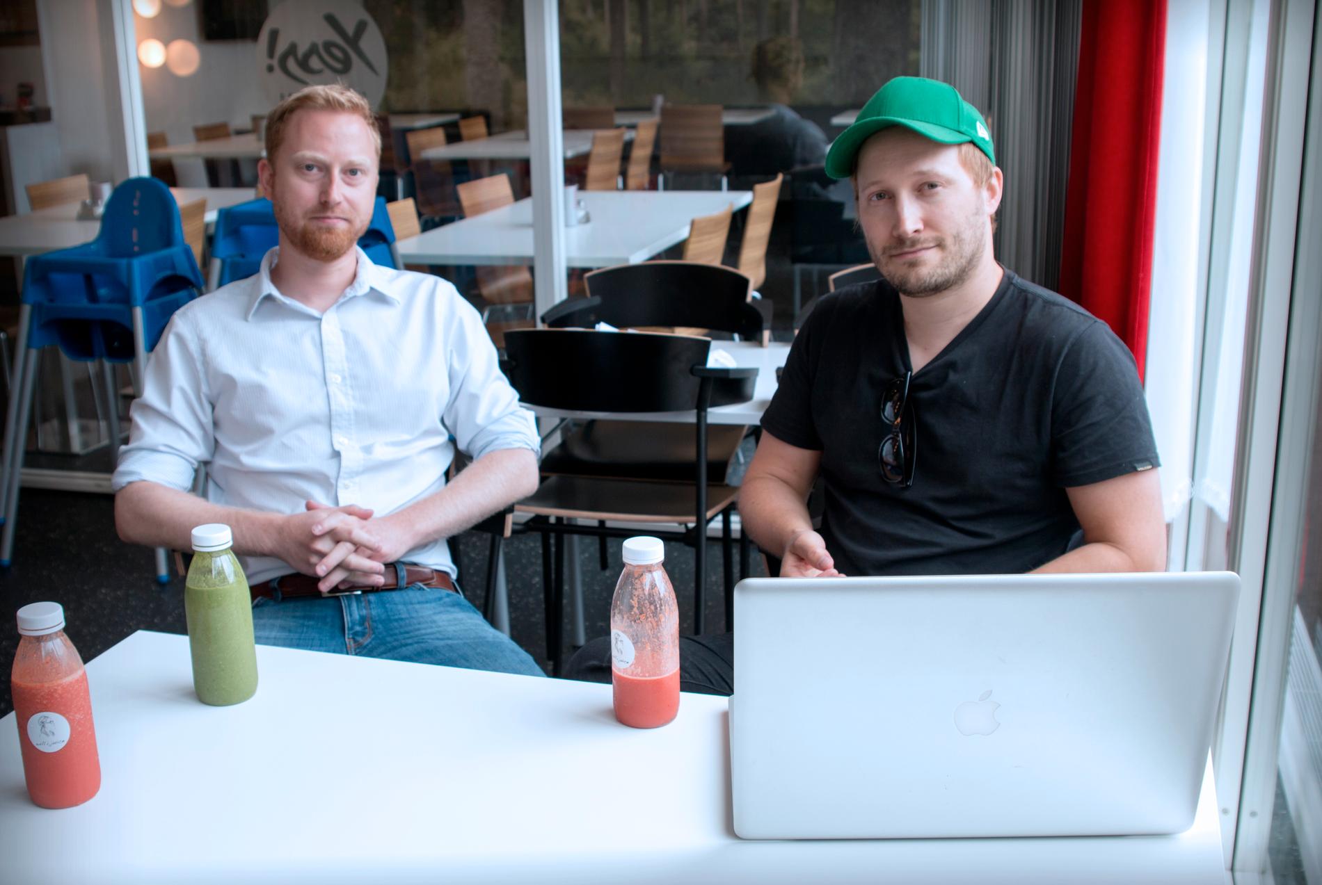 Christian Zachariasen og Kjetil Tversland er to av de som står bak nettsiden Nibbler.