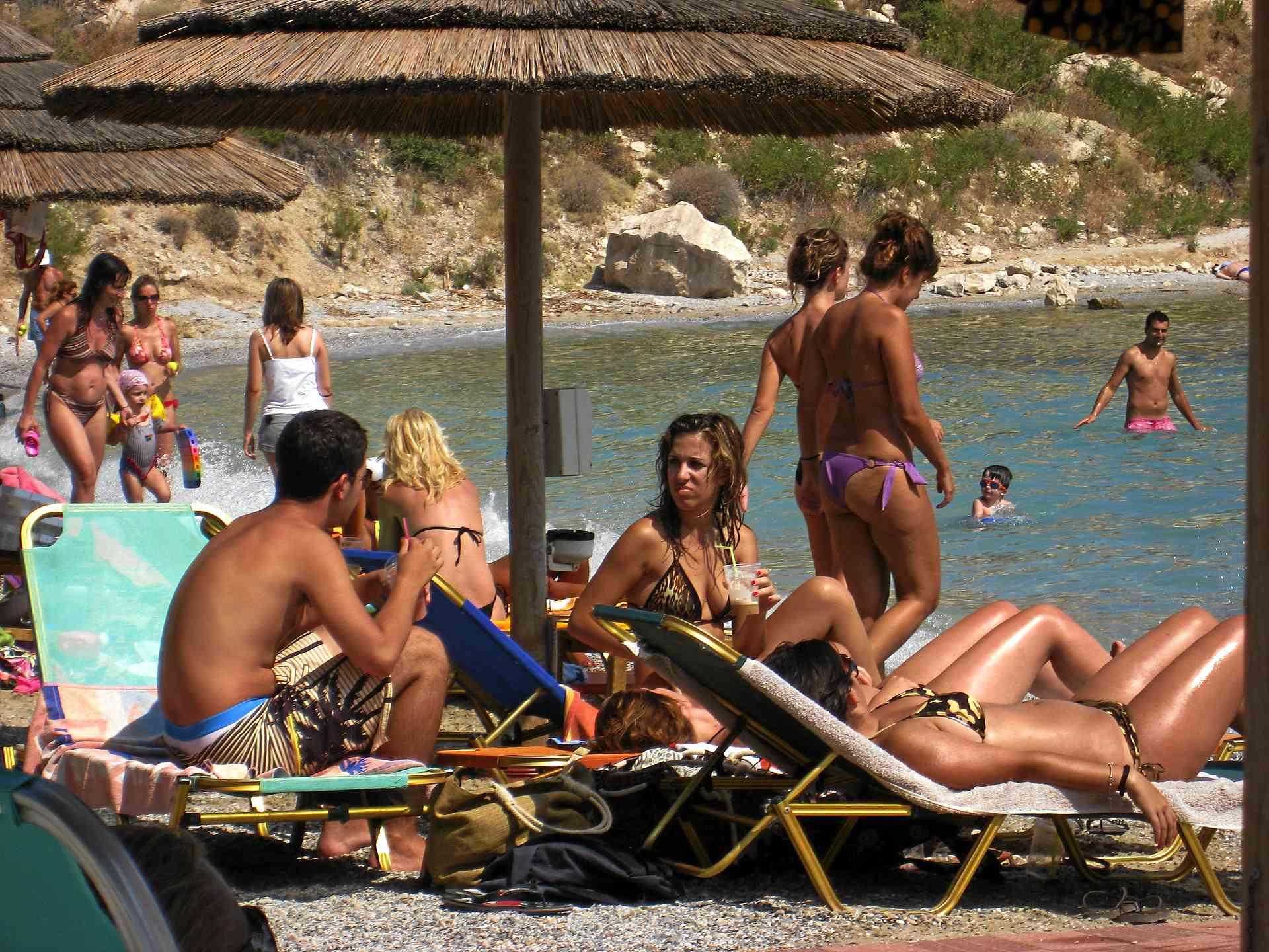 Slik vil nordmenn ha det, gresk sommer på øya Samos.