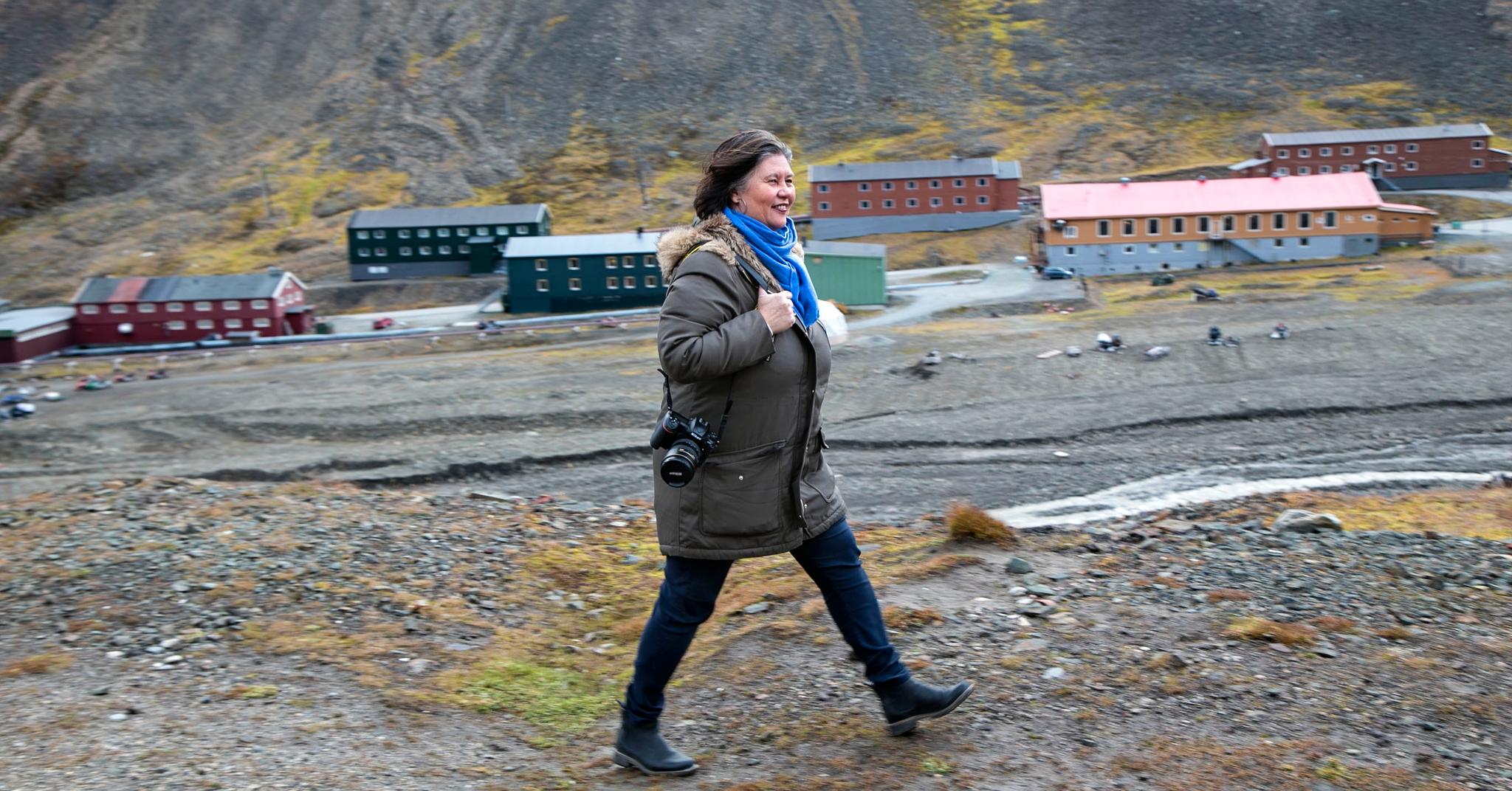 Redaktør Hilde Kristin Røsvik er inne i sitt tredje år som redaktør av Svalbardposten.