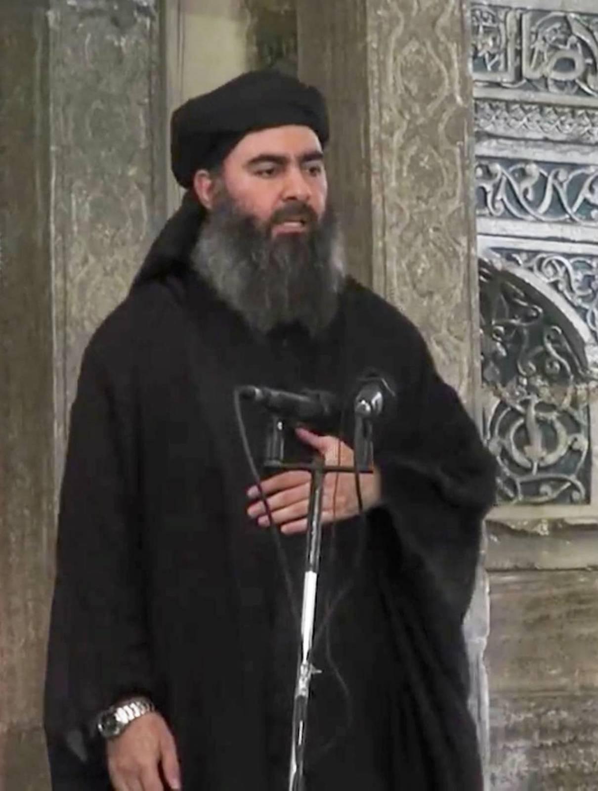 Abu Bakr al-Baghdadi, lederen i IS (Den islamske stat), har truet med en direkte konfrontasjon med USA.