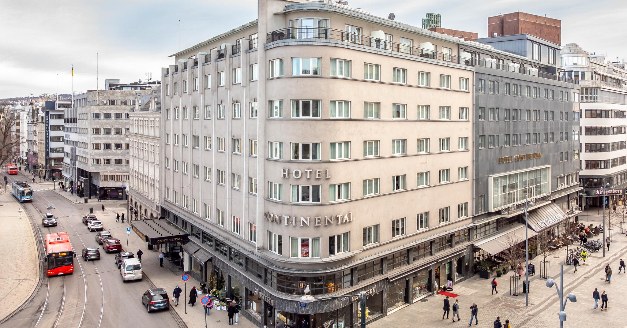 Hotel Continental er et femstjerners luksushotell midt i Oslo sentrum.