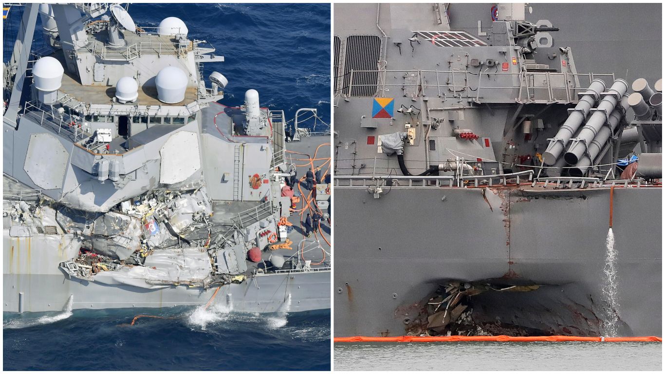 17 Personer Dode Etter To Us Navy Ulykker Her Er Likhetstrekkene Med Smellen Til Helge Ingstad