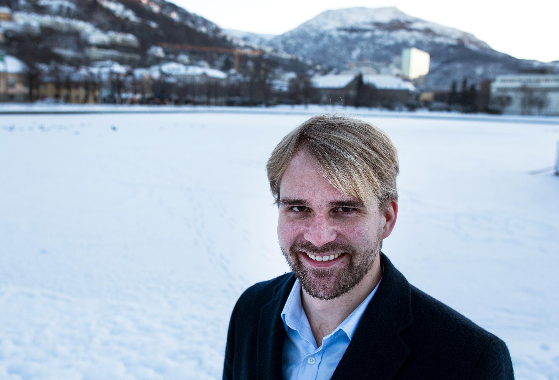 NY LEDER: Roger Valhammer er nyvalgt leder for Arbeiderpartiet i Bergen.