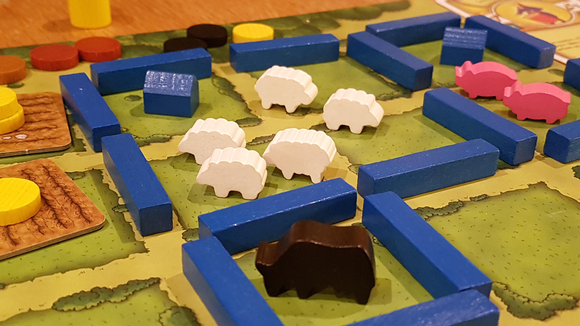 I Agricola bygger spillerne opp en bondegård i middelalderen. Er du flink, får du både sau, griser og hest.