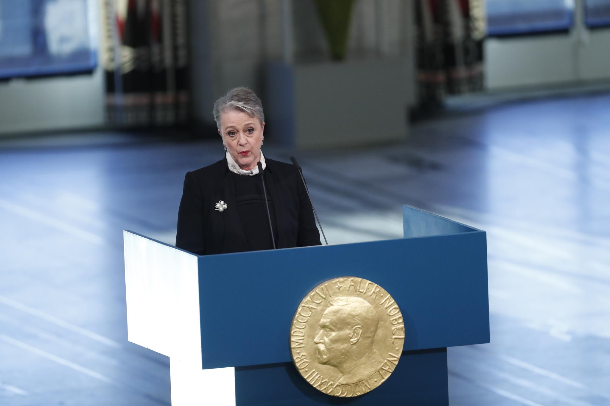  Berit Reiss-Andersen er leder for Nobelkomiteen.