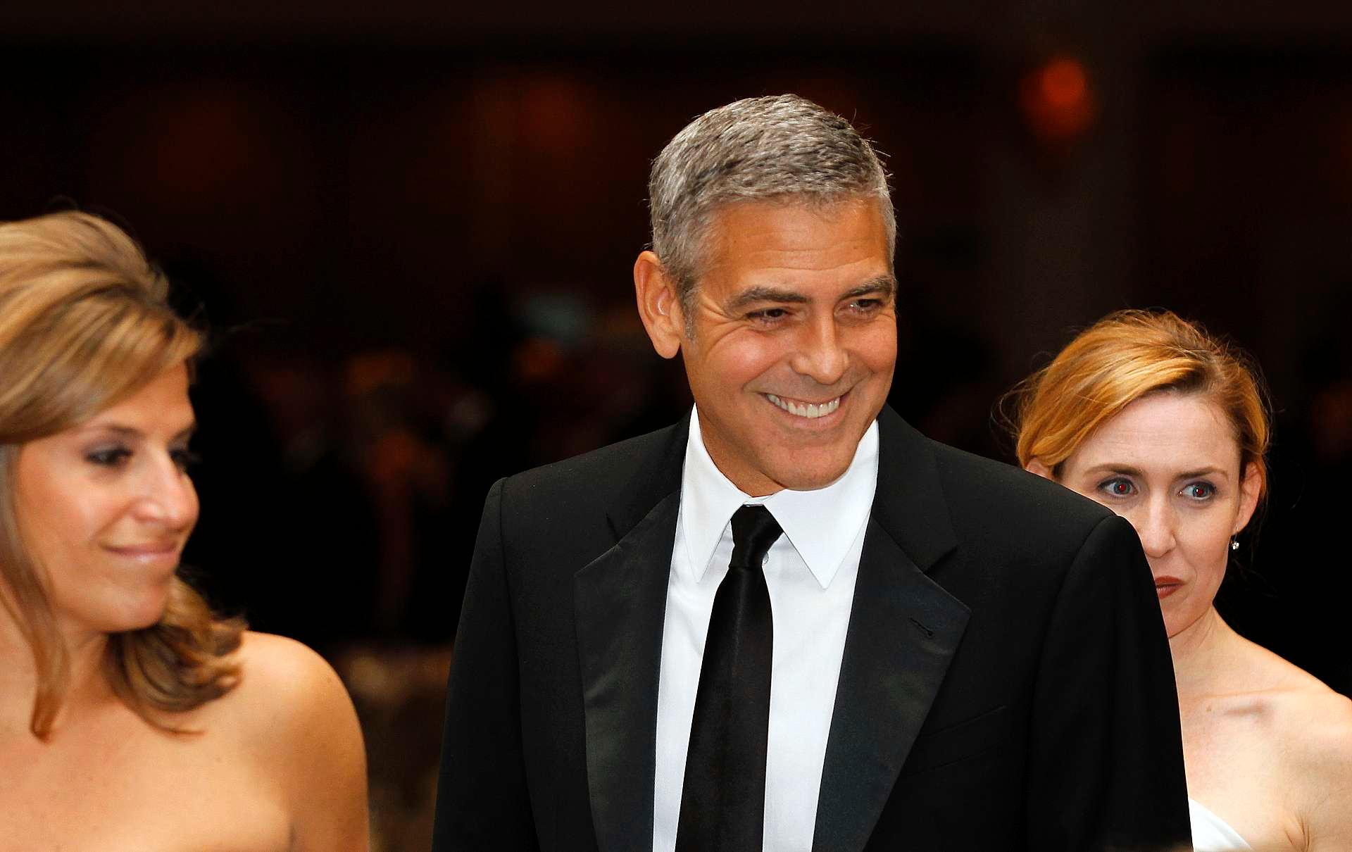 Middagene er blitt stjernespekkede de siste tiårene. I 2012 var George Clooney blant gjestene.
