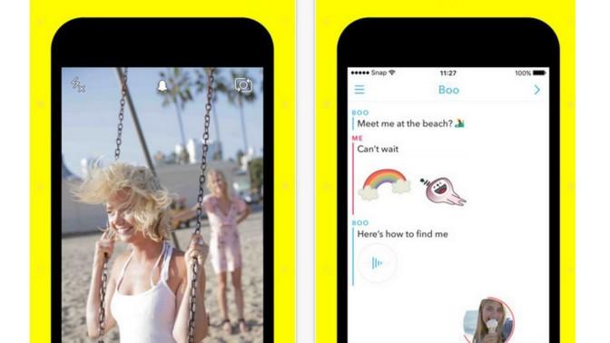 NYTT: Slik forklarer Snapchat de nye funksjonene. Foto: Snapchat NYTT: Slik forklarer Snapchat de nye funksjonene. Foto: Snapchat