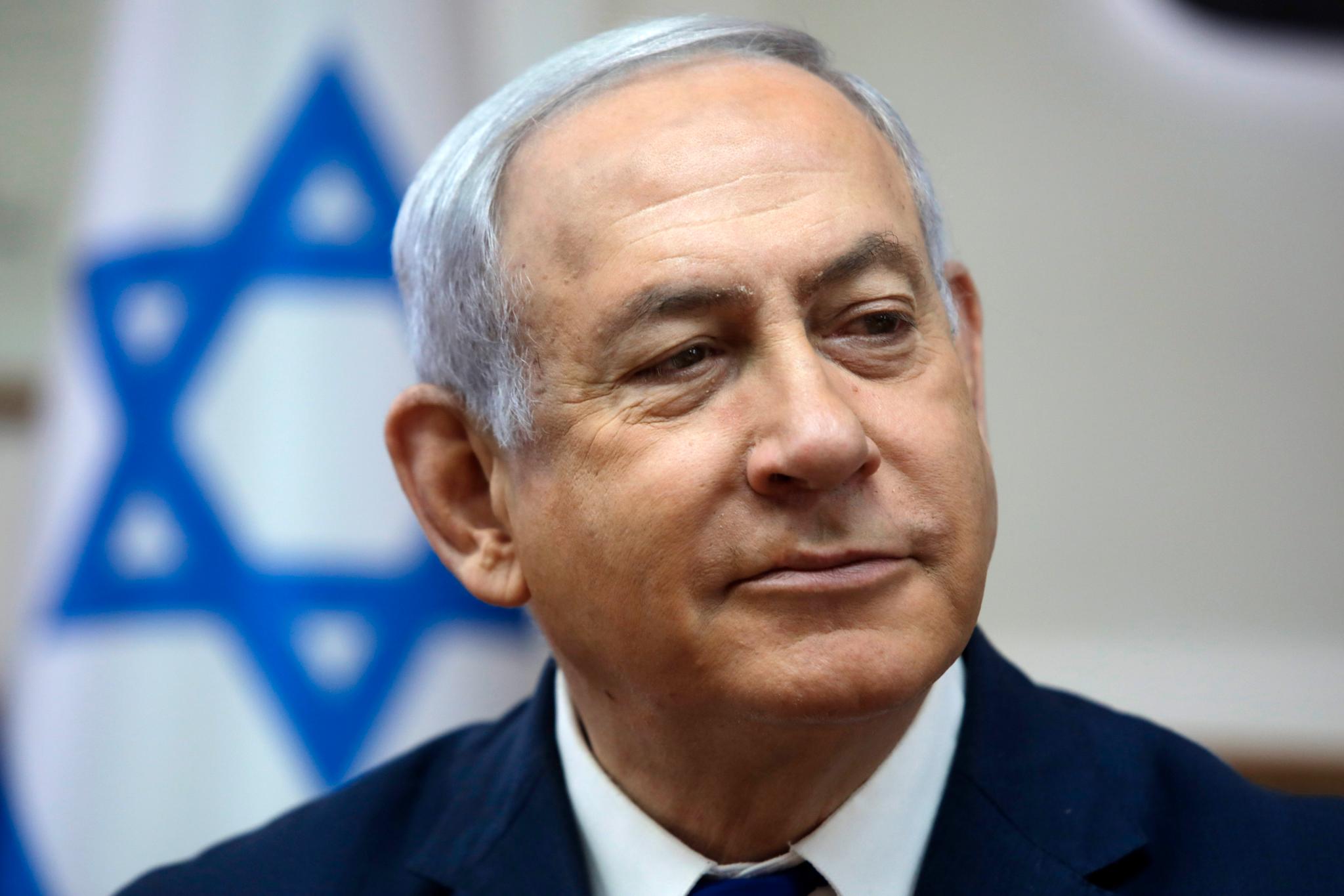 Han kan dette med å vinne valg, Israels statsminister, Benjamin Netanyahu.
