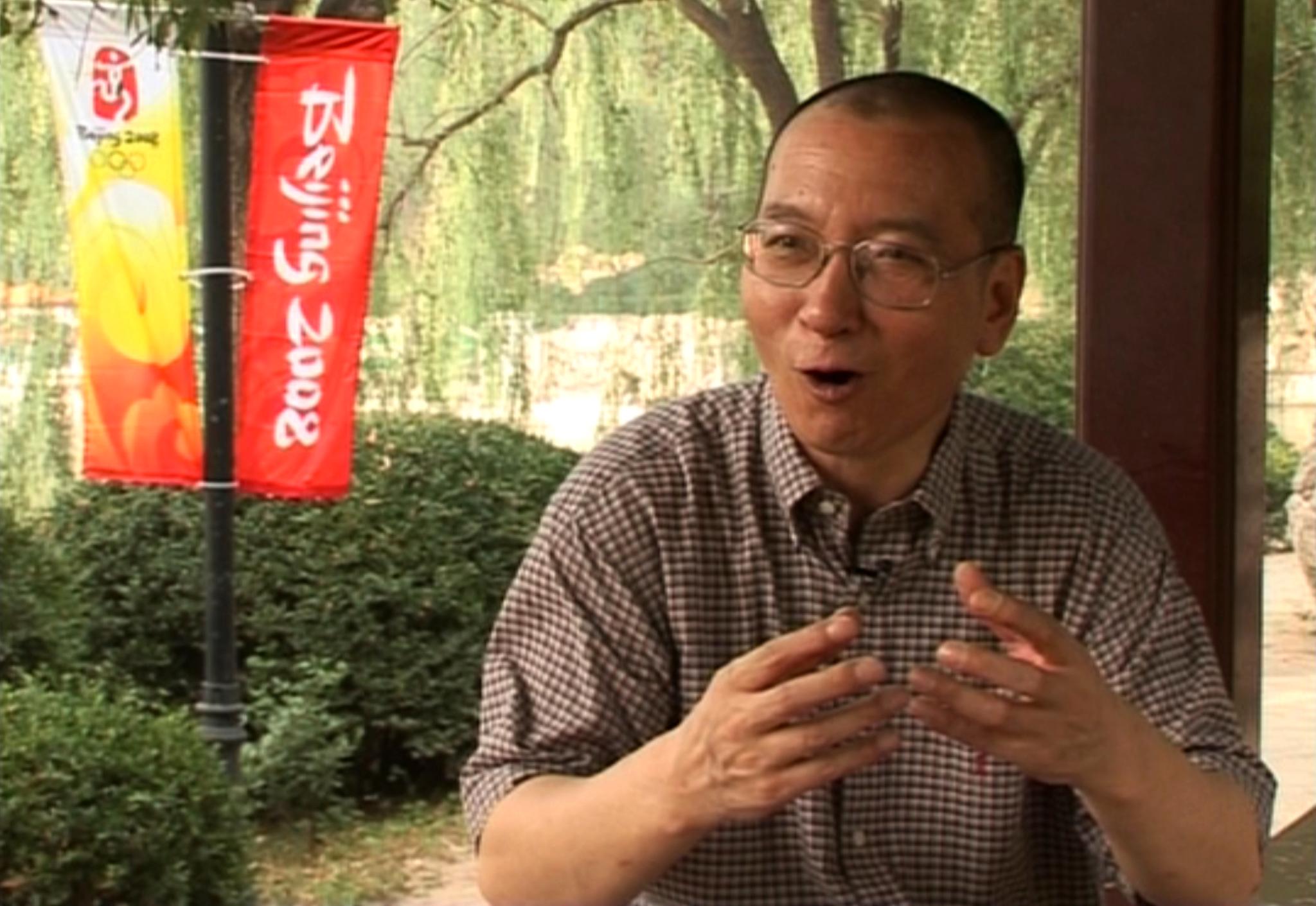 Liu Xiaobo under et intervju i 2008.