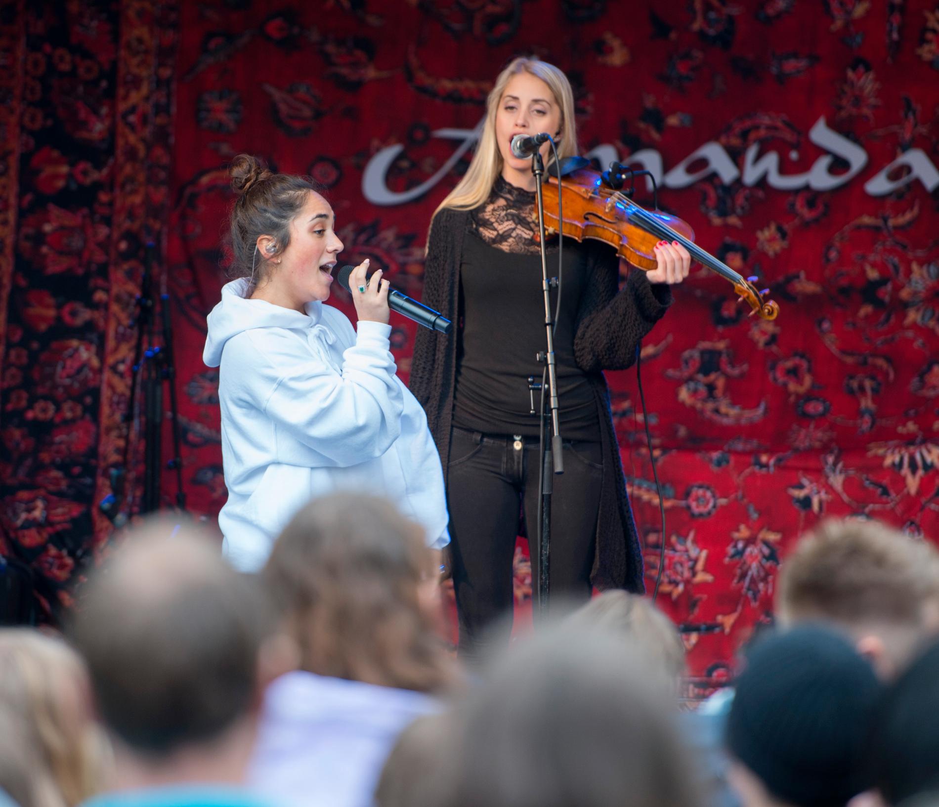 Amanda Delara sto på scenen på fjorårets Mablis-festival. 