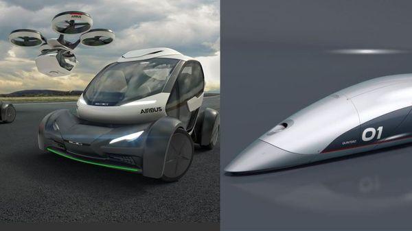 SINTEF-forskerne ser for seg at teknologiutviklingen vil gi oss både flyvende biler og hyperloop.