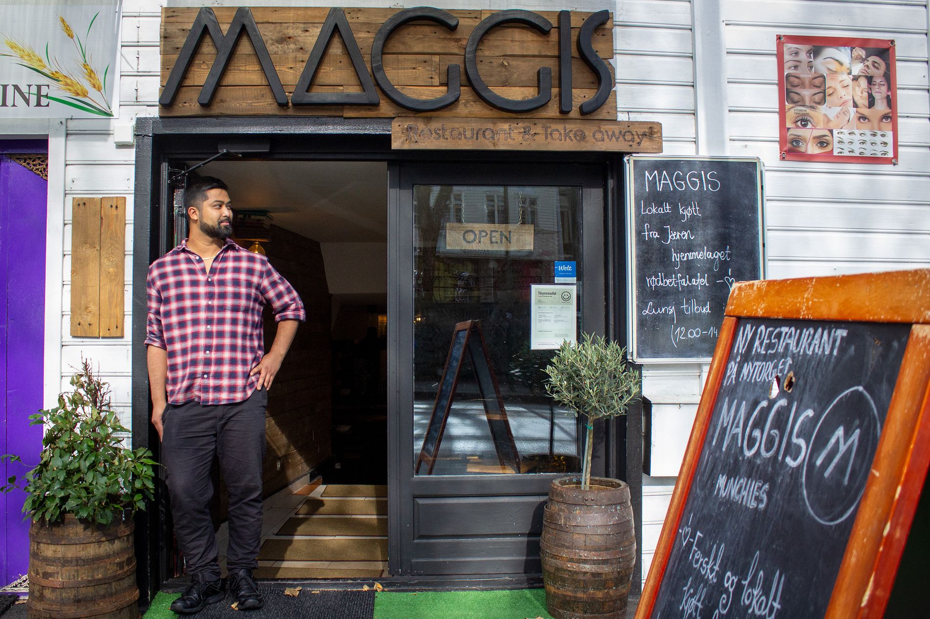 I mai åpnet Maggis Munchies på Nytorget i Stavanger. Innehaver Maggi Jirayut Andrésson frykter at salget skal stupe med omleggingen i Pedersgata. 