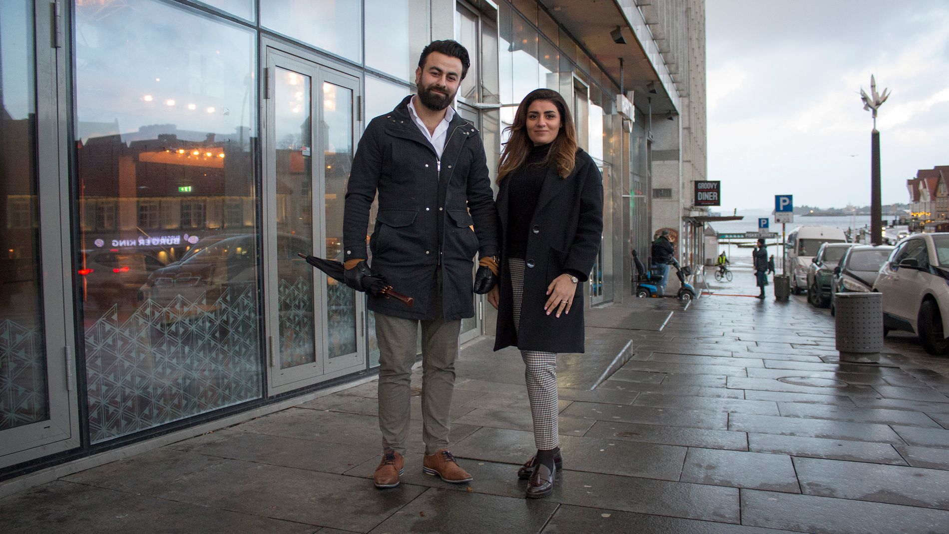 Renas og Rita Yonan håper å kunne åpne sportsbaren Tweed i Kongsgårdbakken i slutten av januar. 