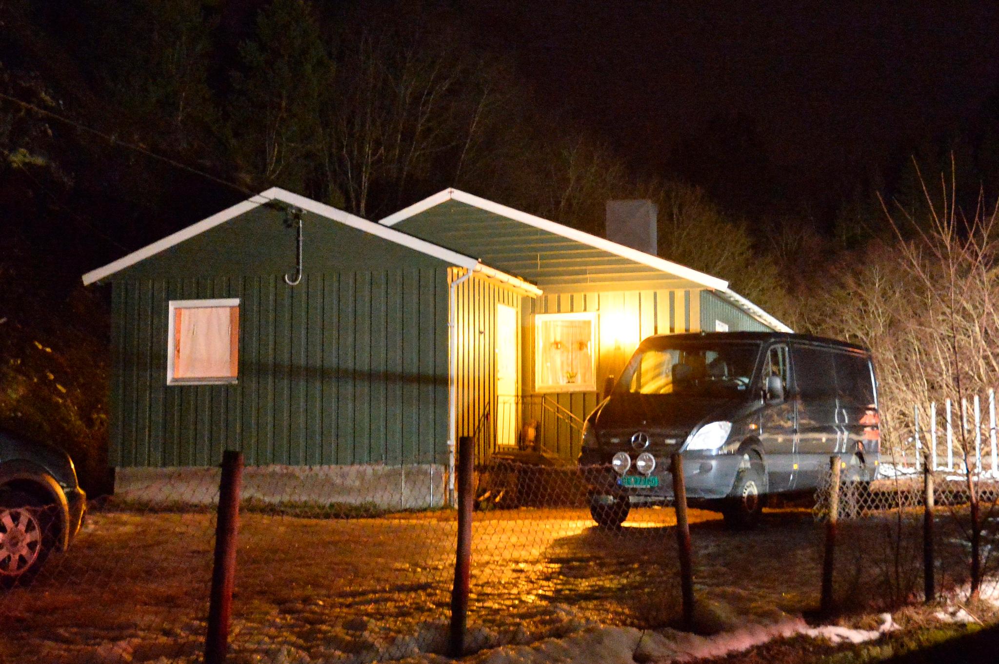 Råger Holte ble funnet drept i dette huset på Ler i Melhus kommune i januar.
Foto: Ned Alley / NTB scanpix