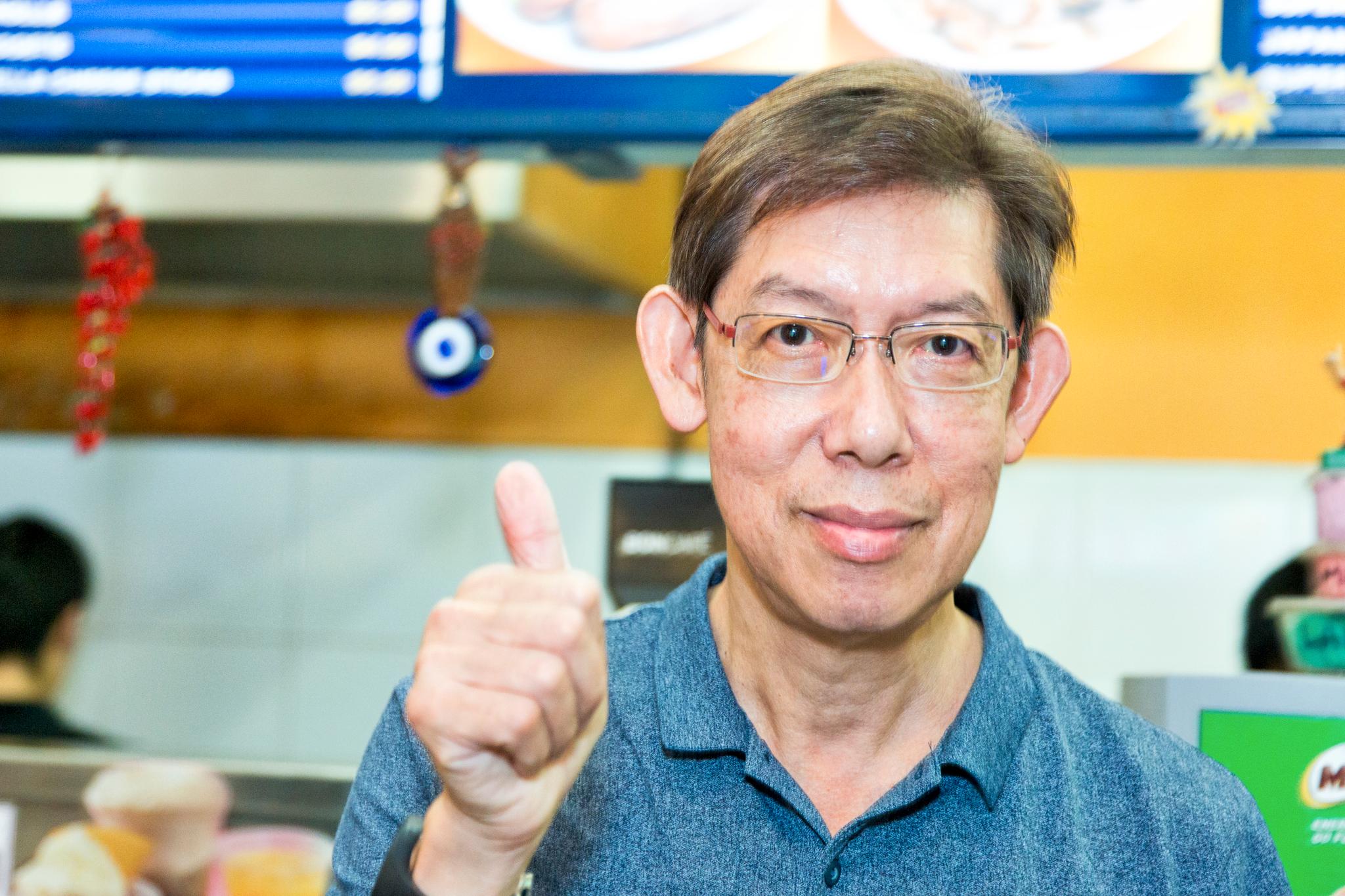 Patrick Soh har drevet med fastfood siden han åpnet den singaporske avdelingen av den amerikanske Waffle Town-kjeden for 35 år siden.
