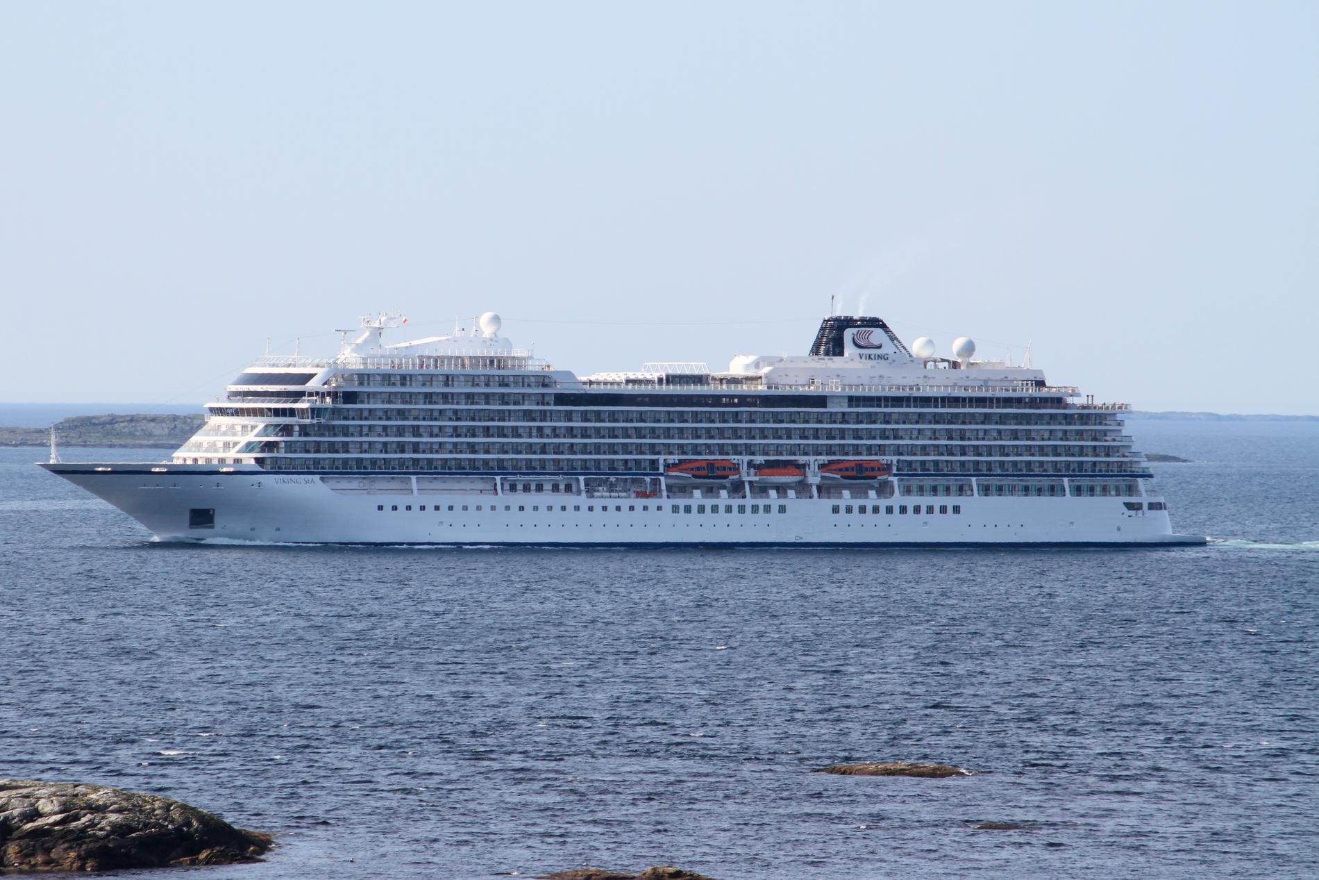 «Viking Sea» ankommer Stavanger klokken 8 onsdag morgen og drar videre på ettermiddagen.
