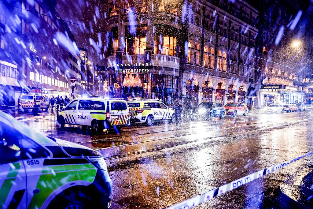 A man was arrested after being shot in an open street in central Oslo – two men were taken to hospital
