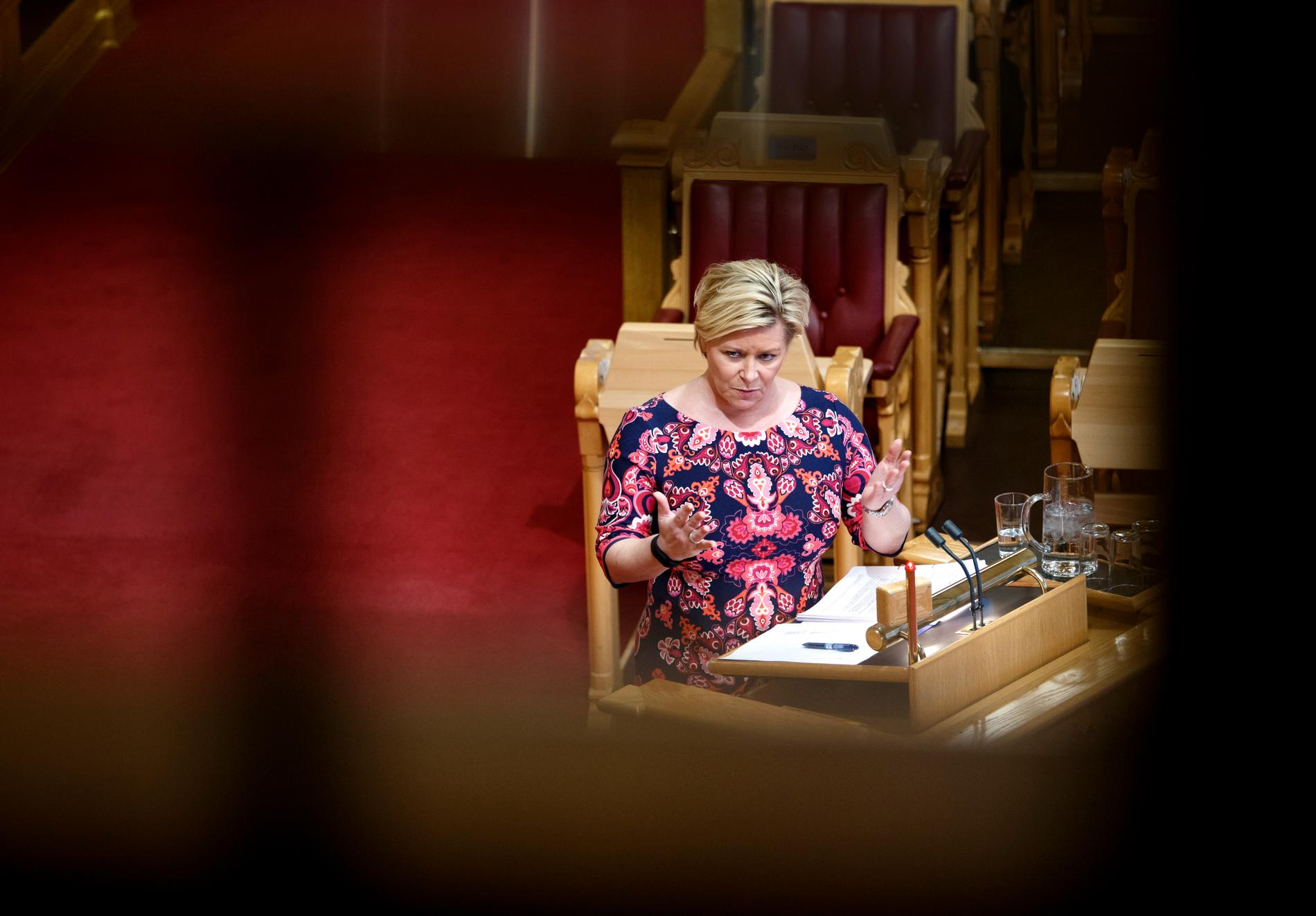  SIV JENSEN: Høyre- og Frp-regjeringen undergraver den viktige pensjonsreformen med bruke 840 millioner kroner på skattelette til pensjonister.  