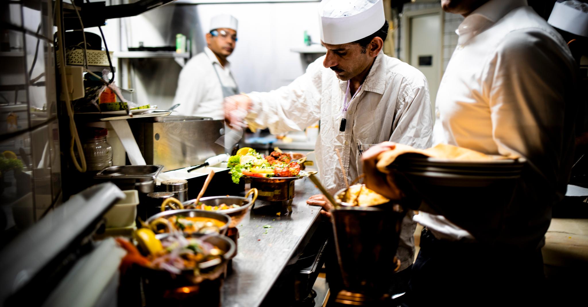 Kjøkkenet på Jewel of India gir deg mange gode matopplevelser.