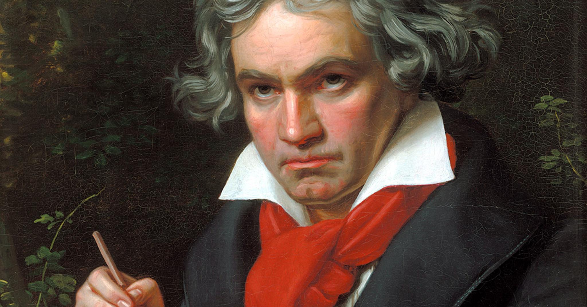 Portrettet av Ludwig van Beethoven malt av Joseph Karl Stieler i 1820 er blant de mest kjente fremstillingene vi har av komponisten. Bredskuldret, med bustete hår, stikkende øyne og pennen i hånd er han et symbol på den romantiske kunstnermyten.