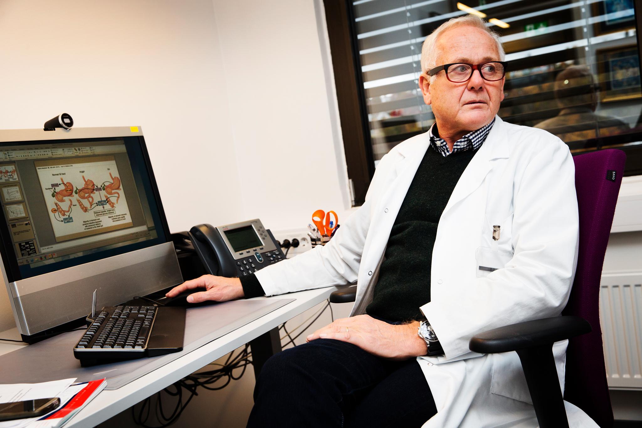 Ved Senter for fedmeforskning ved St. Olavs Hospital i Trondheim får cirka 700 personer hjelp årlig. De har ansvar for forskning- og utviklingsarbeid innen tematikken overvekt og fedme i Midt-Norge. Her er professor Bård Kulseng.