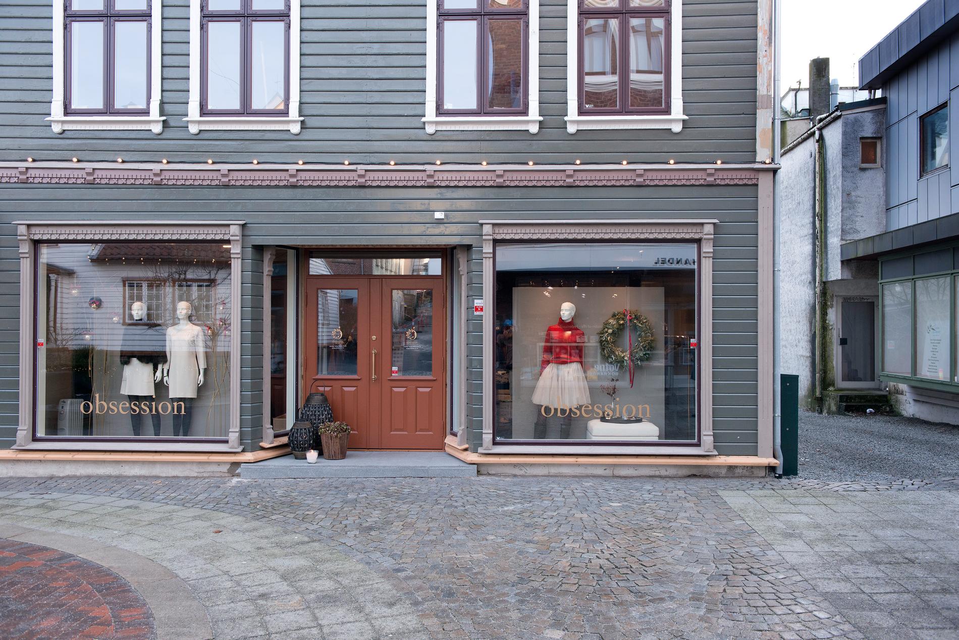 Butikken i Langgata i Sandnes har blant annet solgt klær og sko fra kjente, eksklusive merker. 