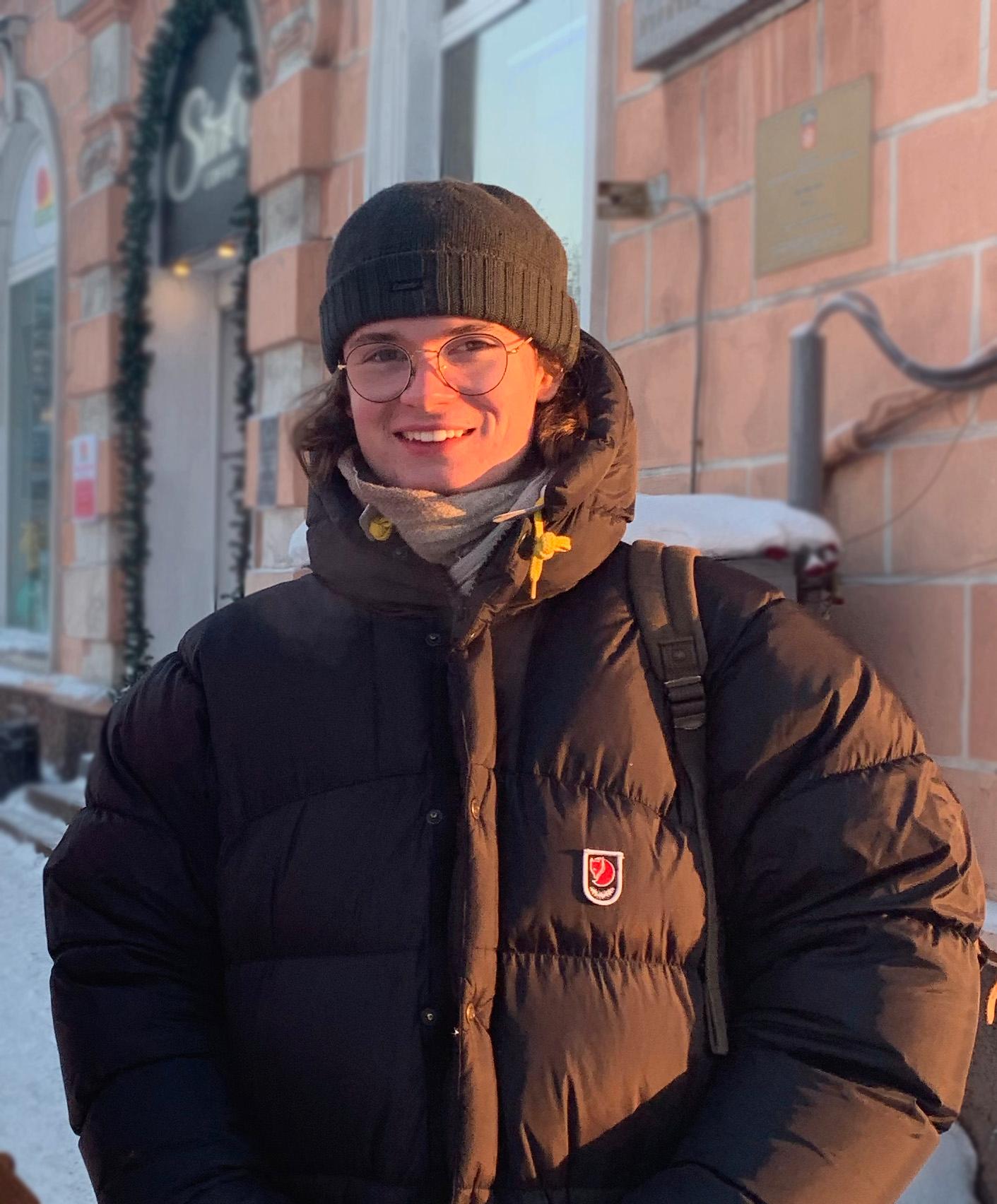 Bror Eskil Heiret (20), Energimedarbeider for Natur og Ungdoms Russlandsprosjekt.