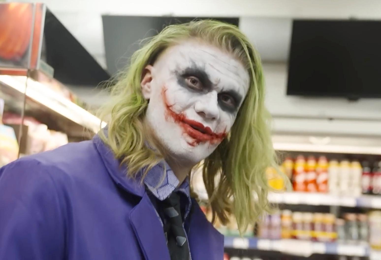 Haalands Halloween-stunt: Skremte som The Joker