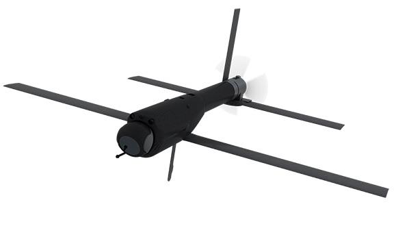 Slik ser dronen Switchblade 600 ut. 