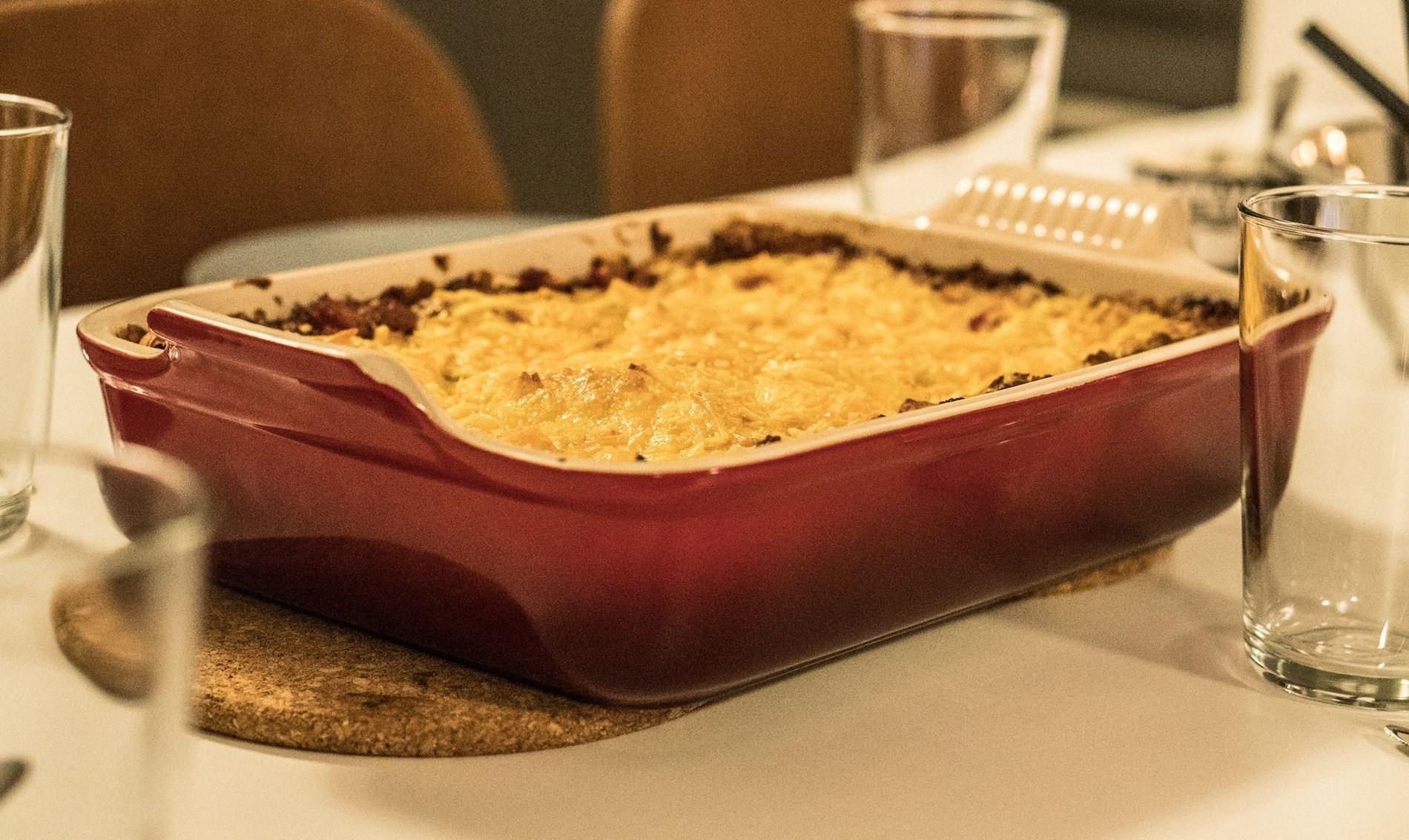 Denne lasagnen er populær blant Belindas familie og venner. Bildet er tatt fra bloggen hennes. 